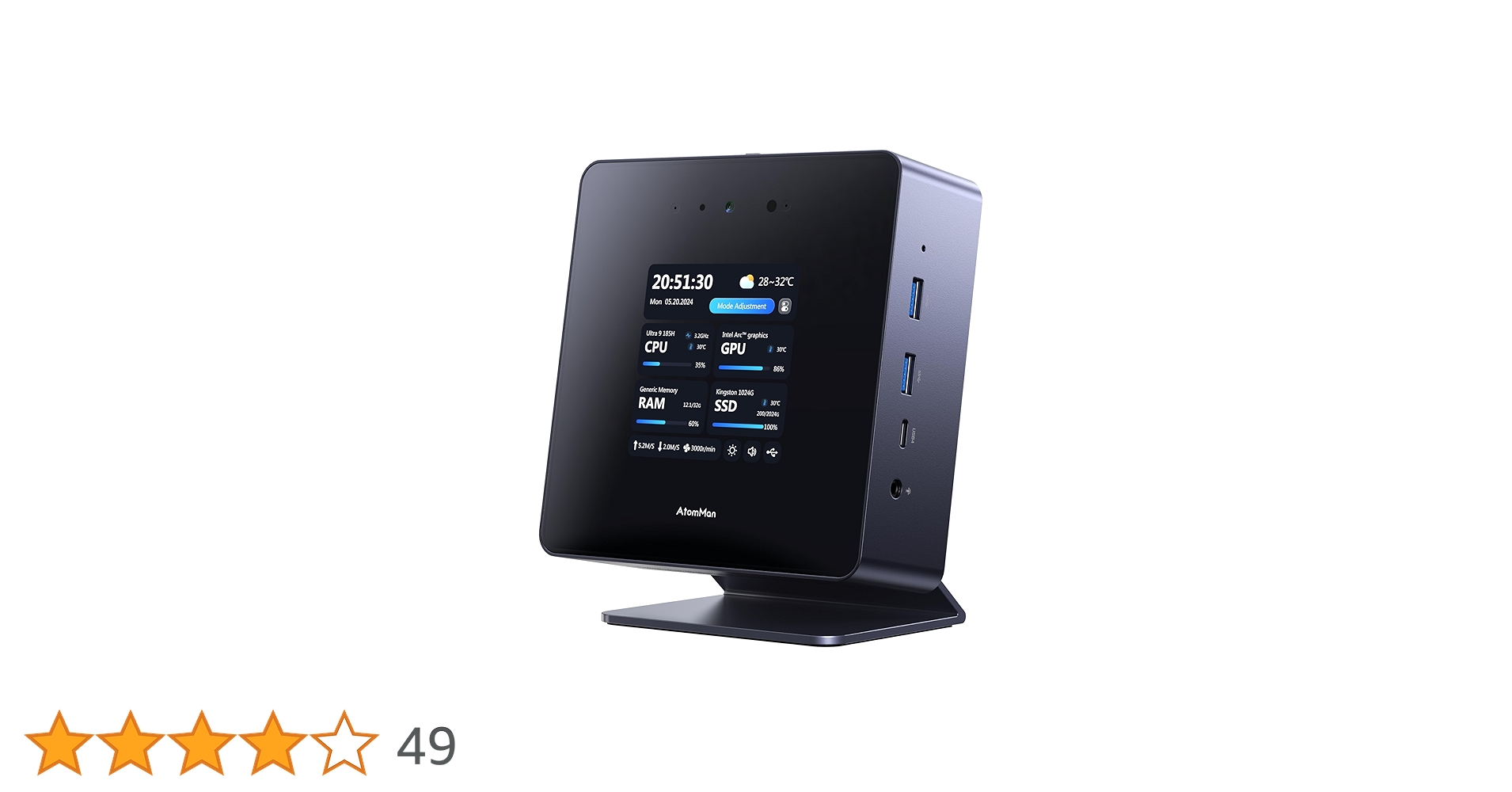 AtomMan X7 Ti Mini PC - Powerful, Compact, and Versatile