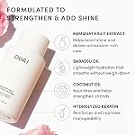 OUAI Shampooing à cheveux moyens et ensemble conditionneur - Shampooing sans sulfate et conditionneur pour les femmes & Hommes - Fabriqué avec Keratin, beurre de karité & Huile d'avocat - Exemptes de parabens & Phthalates (10 (En milliers de dollars des États-Unis