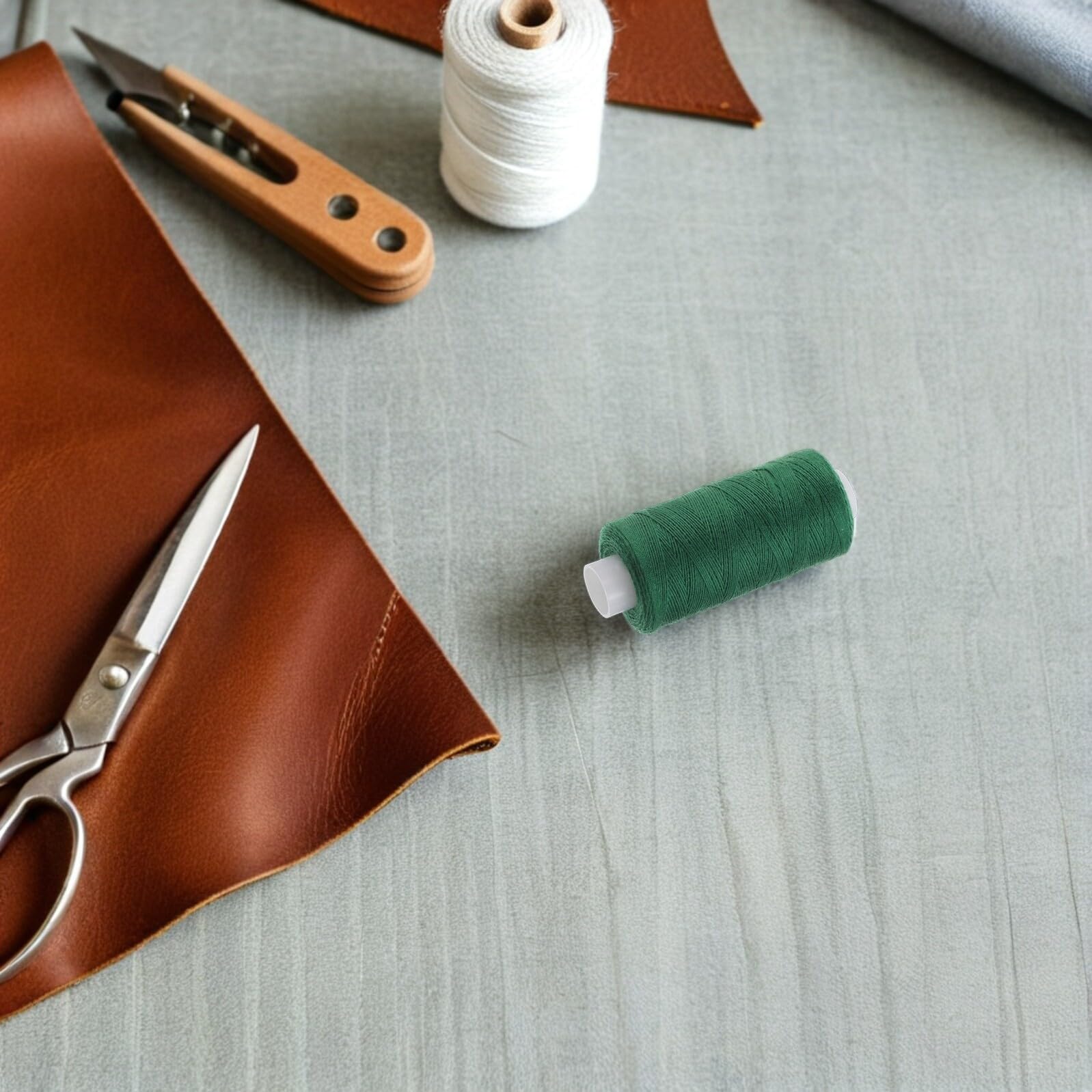 Juego de Hilo de Coser de Poliéster 72 Piezas con 36 Colores | 36 Bobinas Prebobinadas, 400 Yardas por Carrete, para Máquina y Costura a Mano