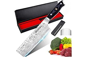 MOSFiATA Nakiri Knife Set: Experience Culinary Excellence with Precision and Control