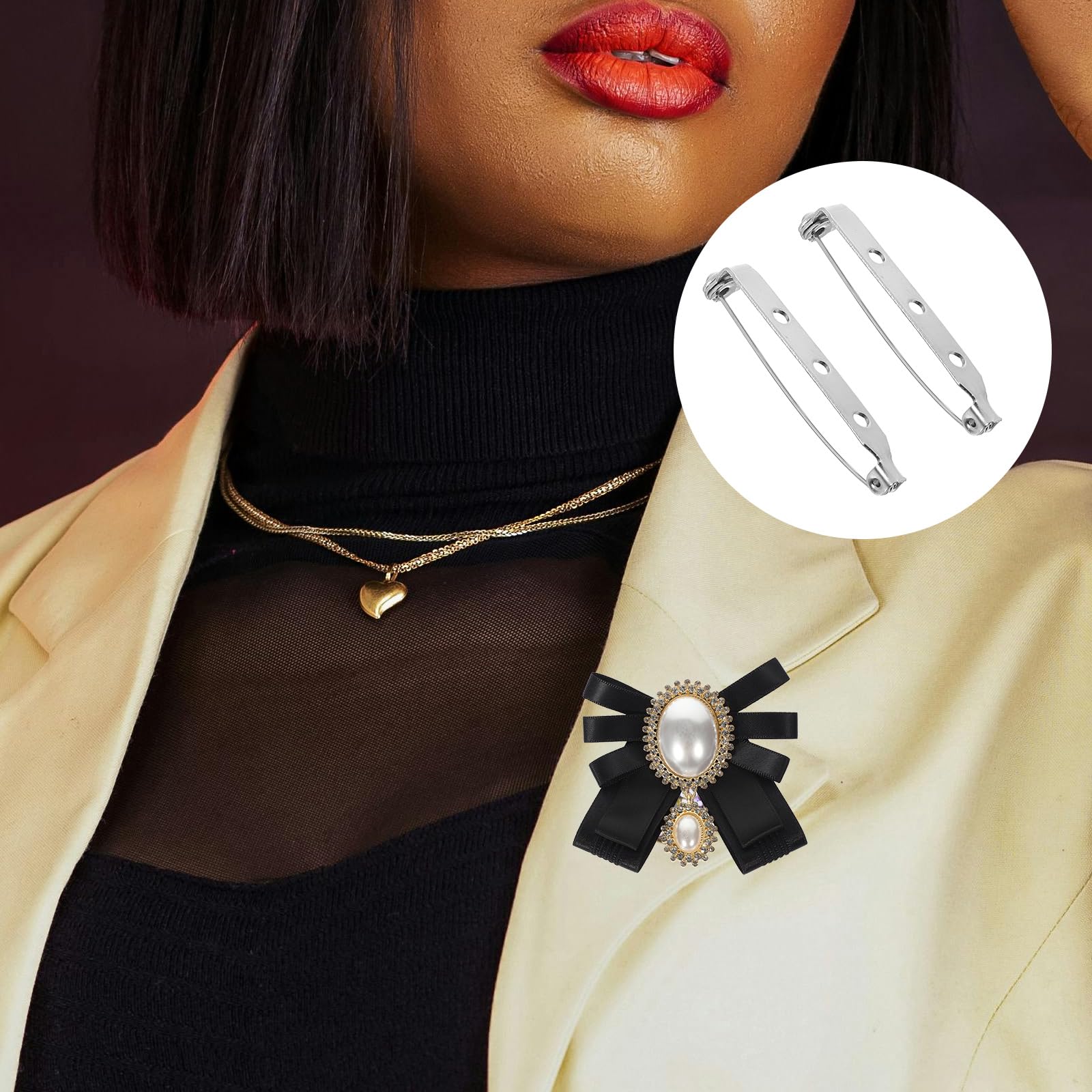 Spilla Da Bavero A Forma Di Pianeta Con Diamante Lucido - Accessorio Cosmico In Lega Per Donna