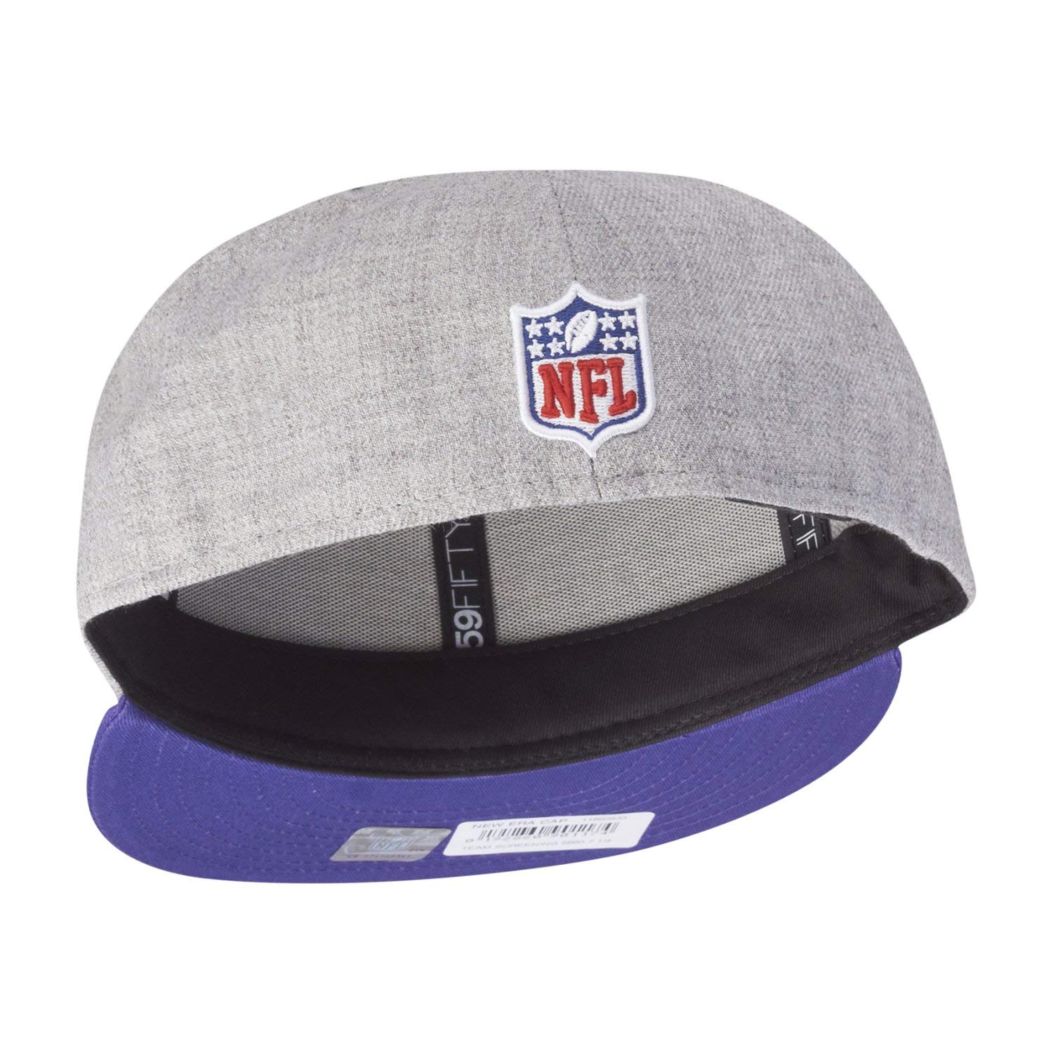 New Era 59Fifty - Cappellino dei Minnesota Vikings, motivo: Screening NFL, colore: Grigio
