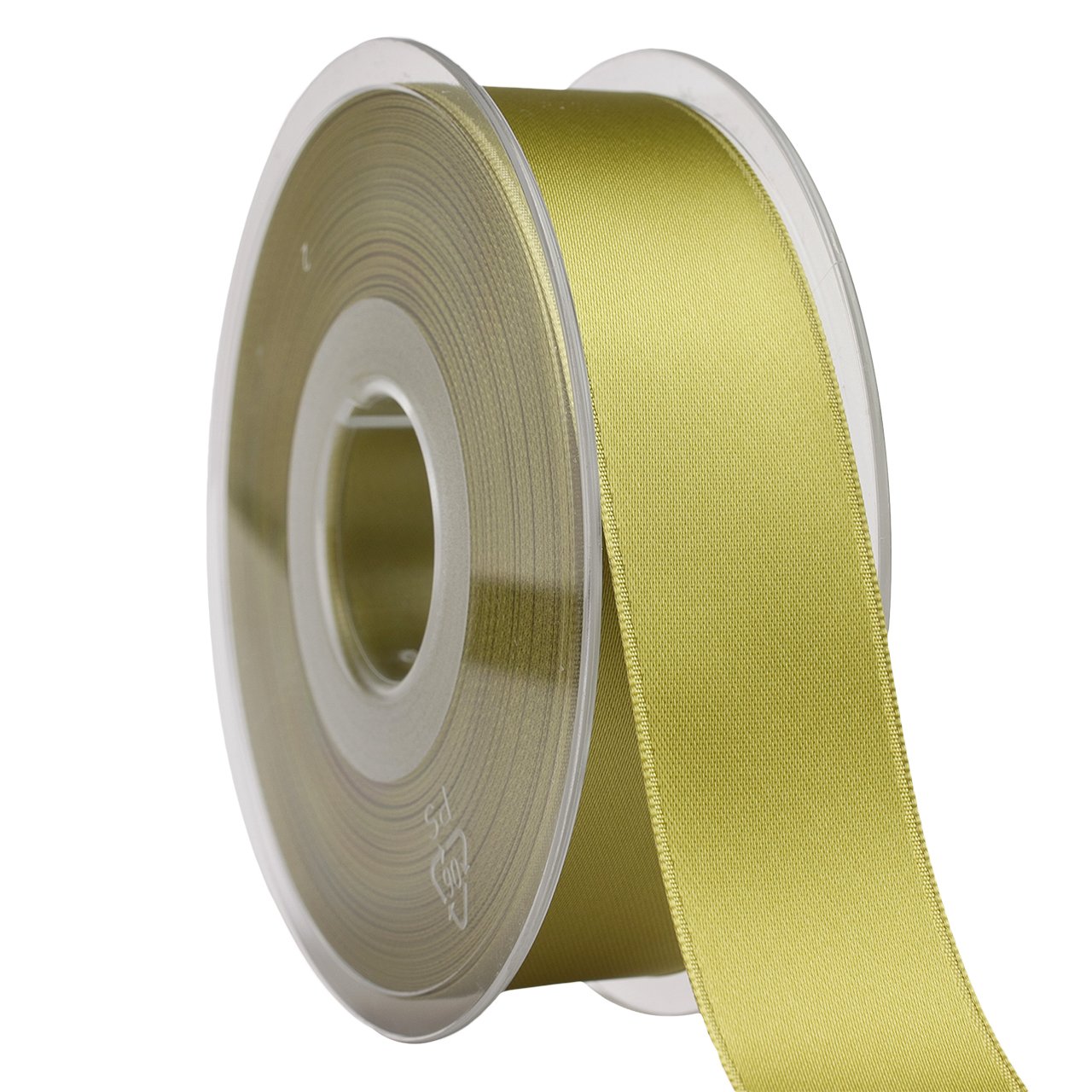 Ruban satiné Cyprès Vert 2,5cm ruban décoration scrapbooking couture