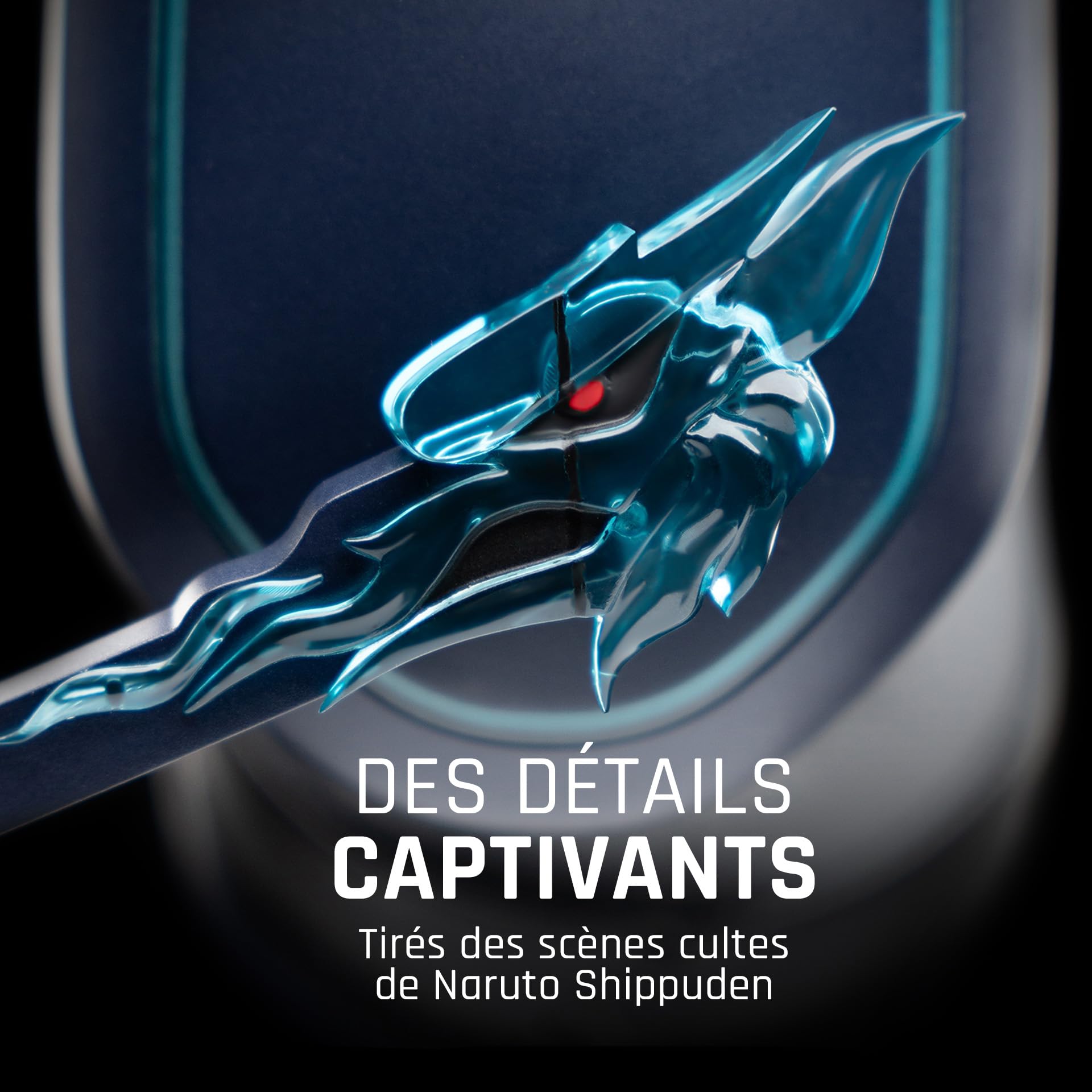 Lexip x Tsume - Casque Naruto Shippuden Kakashi - Prise Audio USB C - Commandes de contrôle du Volume et du Micro intégrées - Micro détachable - Bluetooth 5.1 - Compatible PC/Switch