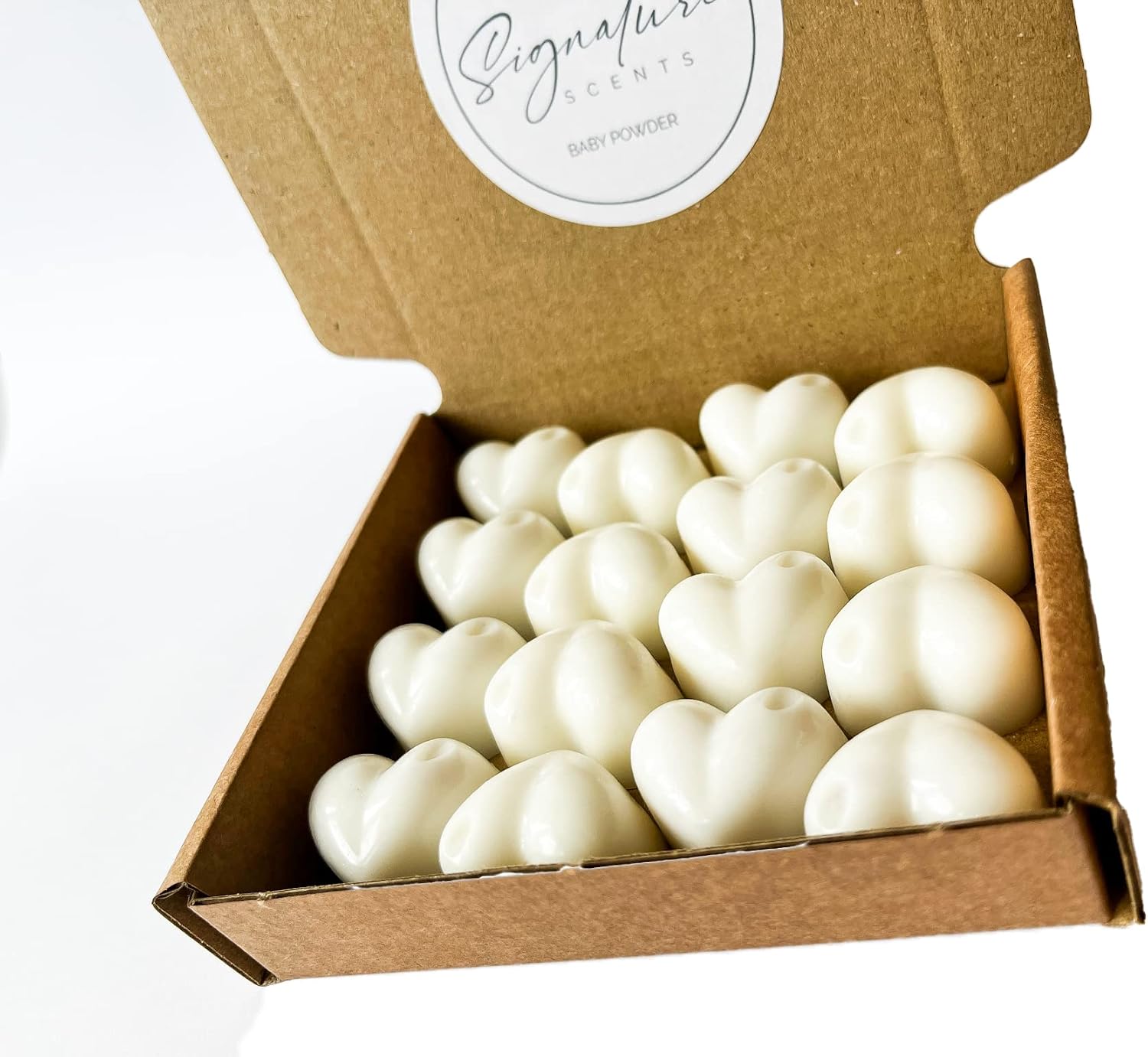 Signature Scents Highly Fragranced Soy Wax Melts (Baby Powder), Baby Powder Scented - Image 5