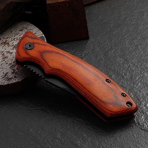 Miniatura 2 de Engraved Pocket Knife For Men - Fishing, Camping, Hunting Knife - Personalized Knife For Dad, Husband, Boyfriend, Son - Perfect For Christmas,