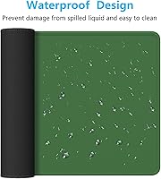 Vista 34 de Dapesuom Alfombrilla grande para mouse, alfombrilla de mouse para juegos extendida con bordes cosidos, alfombrillas de escritorio de tamaño completo