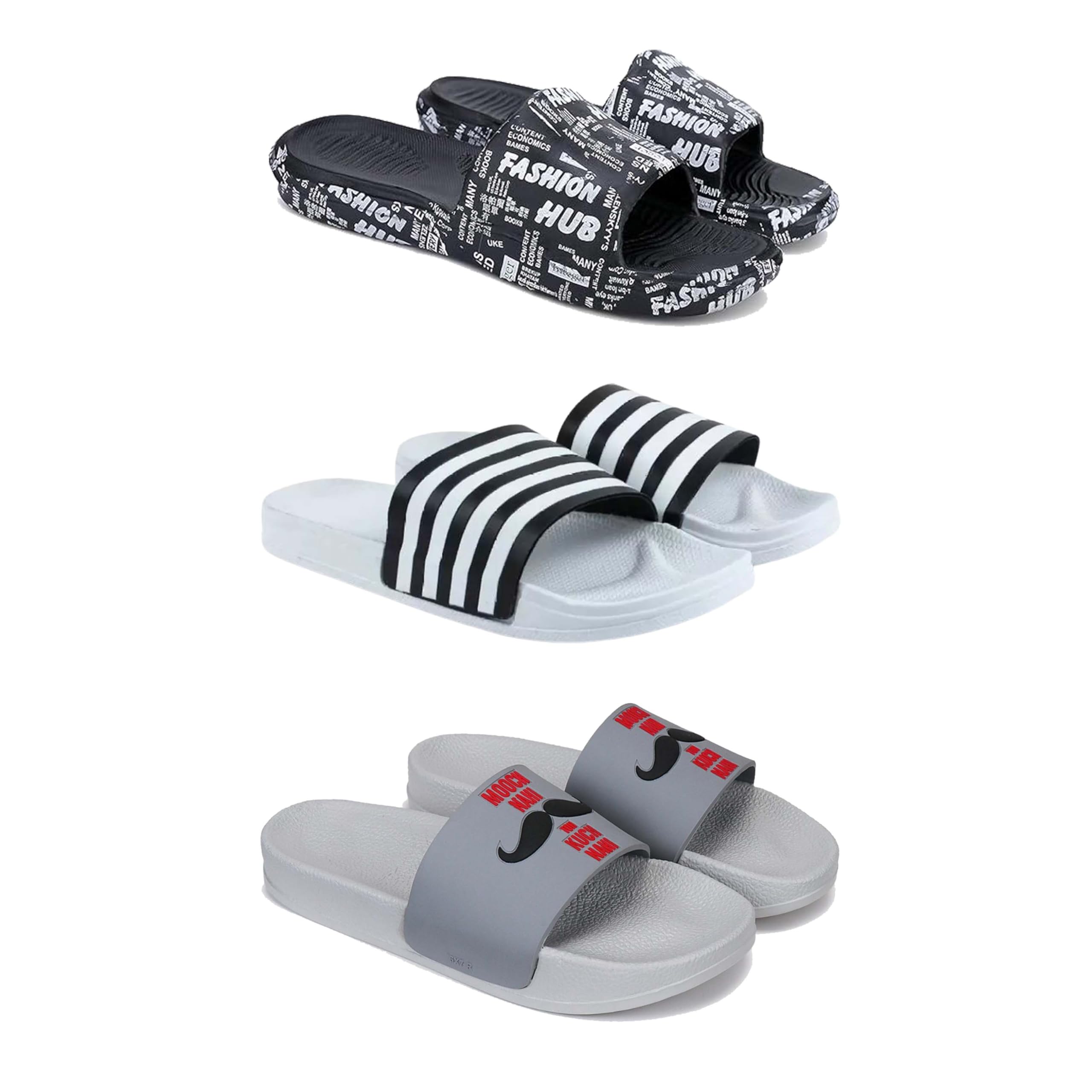 Men’s Casual Slip-On Sandals – Designs & Stylish Open-ToePCV-SAN-(3-COMBO)-3103-3026-1590-picture-41
