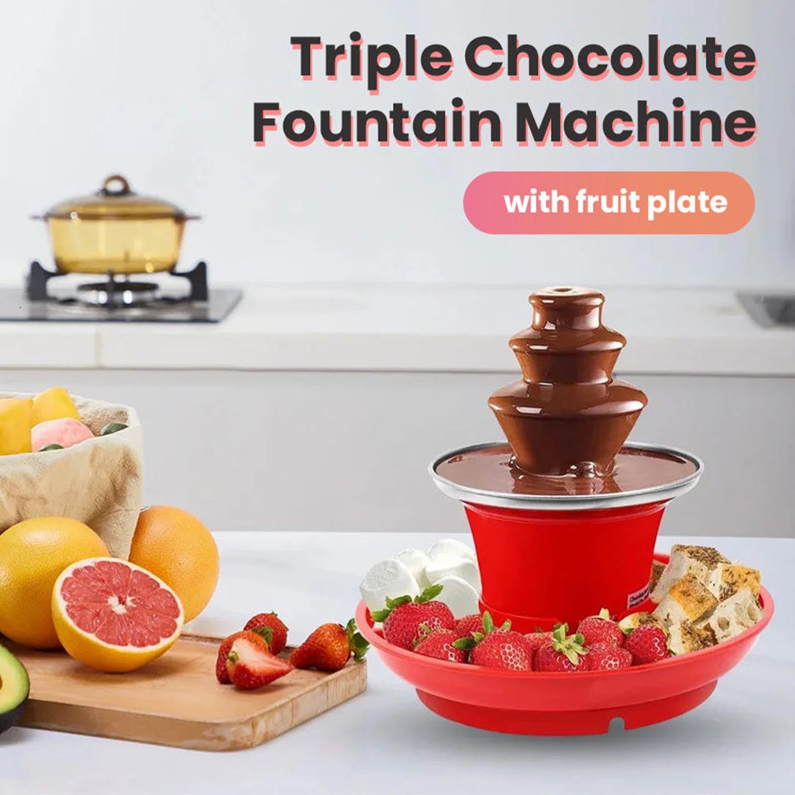 Electric Motor of Flyseago Commercial Chocolate Fountain 5 Layers