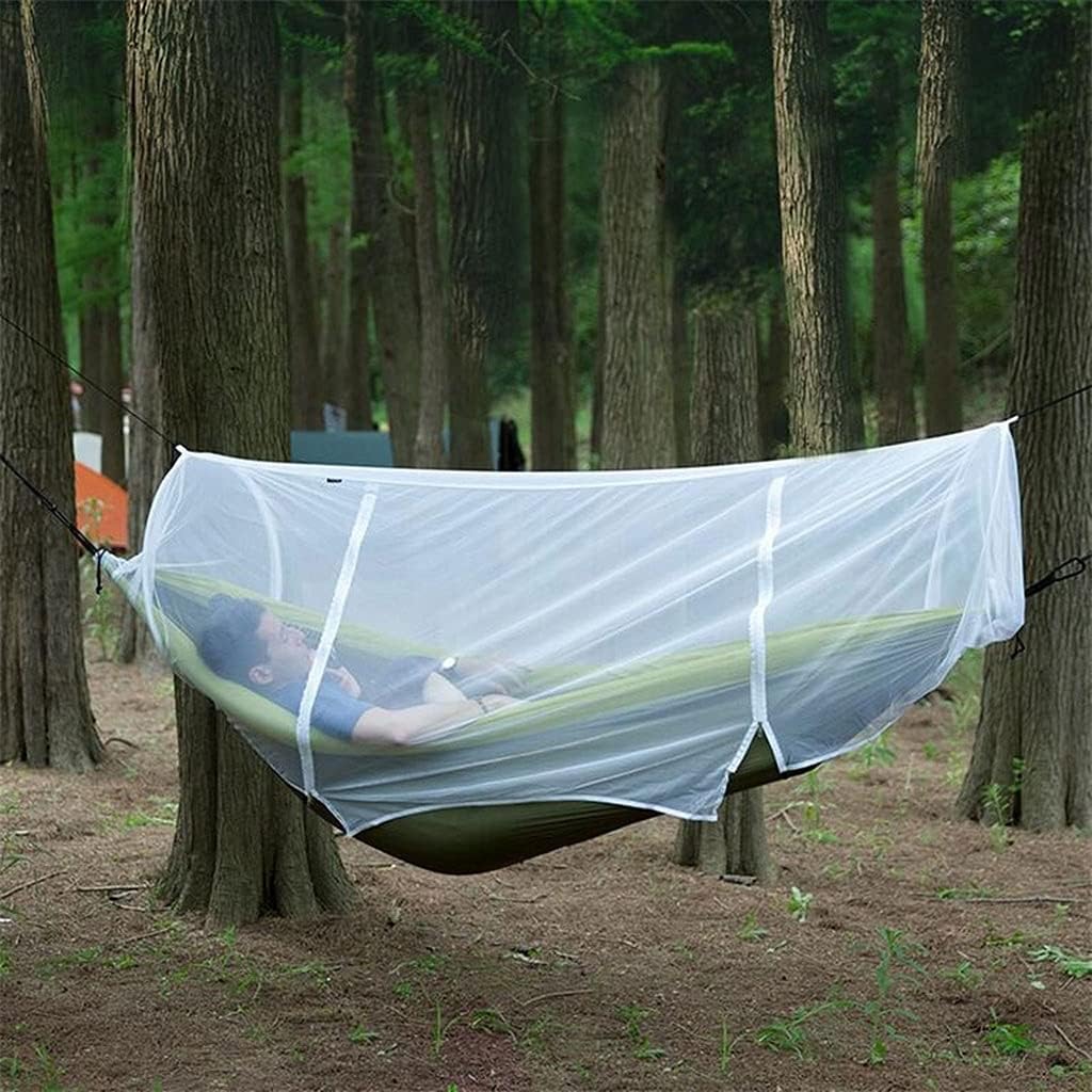 Hammocks Outdoor Camping Lightweight and Breathable Hammock（Extended Size:255CM） (Color : Natural)