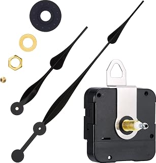 Hicarer High Torque Quartz Clock Movement with 12 Inch Hands - Easy DIY Replacement for Wall Clocks & Crafts