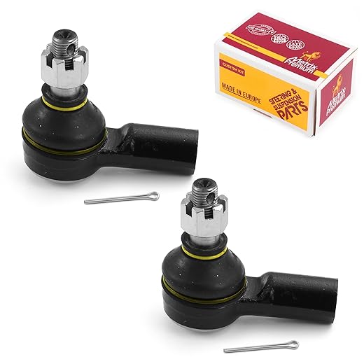 Metrix Premium Chassis Parts - 2 PC Front Outer Tie Rod End Kit Fits 2003-2011 Honda Element, 2002-2006 Acura RSX, Replacement ES80995, Made in Europe