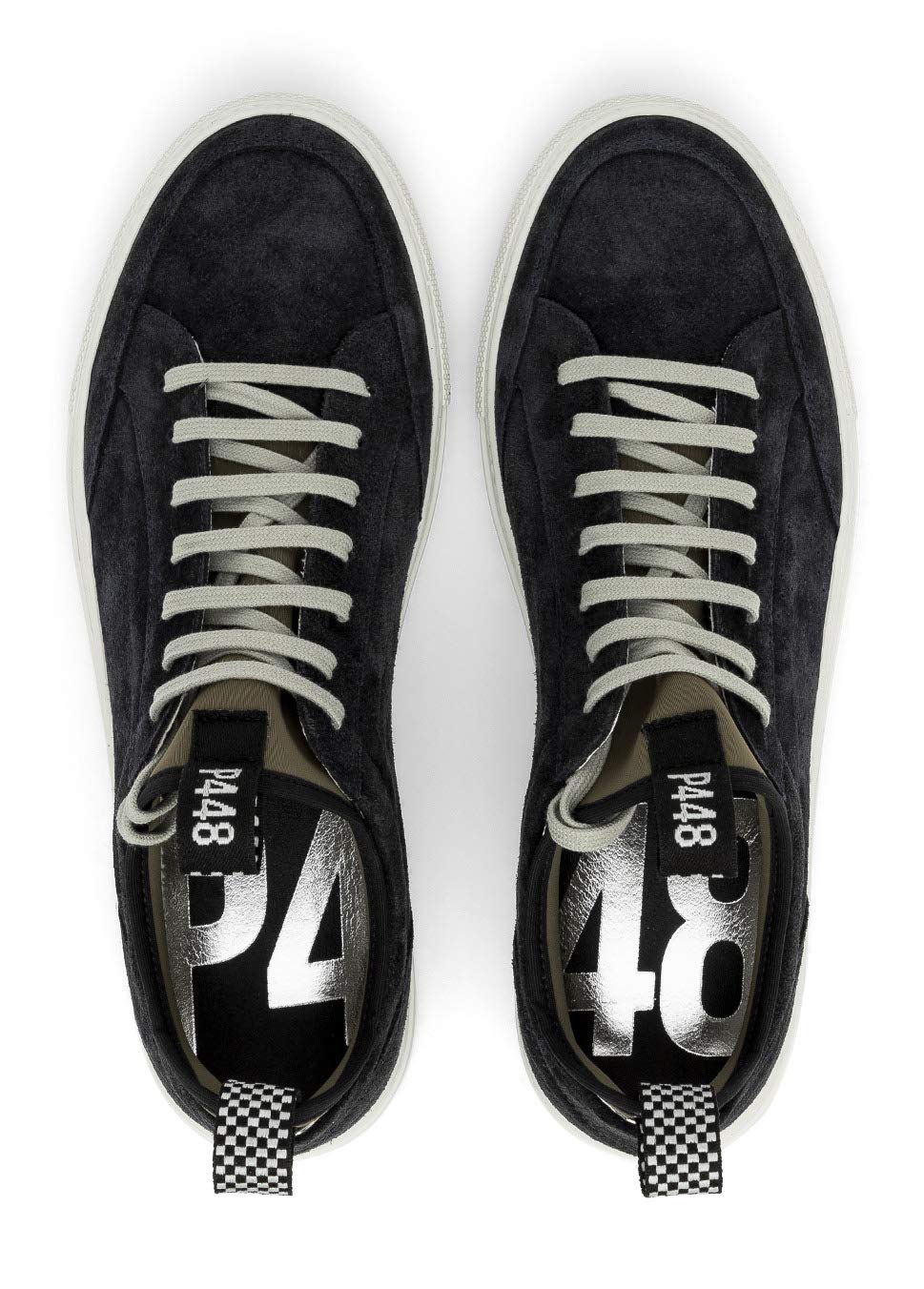 ブソッティ
ララ・レクイエム　ベルククリスタル
タヴェルナ & シノーポリ P448 John Paisley Lace up Low Top Sneakers Women's 40 White