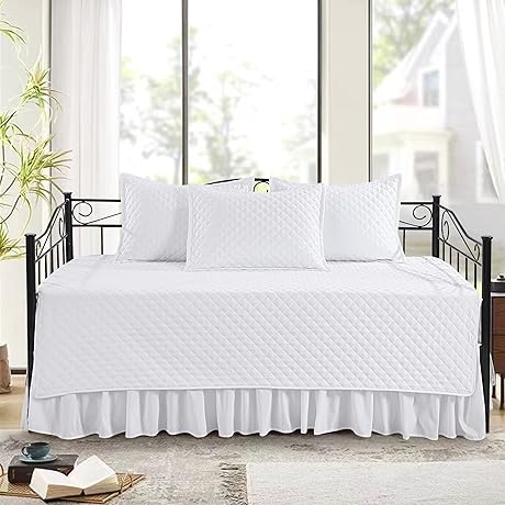 HOMBYS Bedding for a Day Bed: Diamond Stitching Coziness
