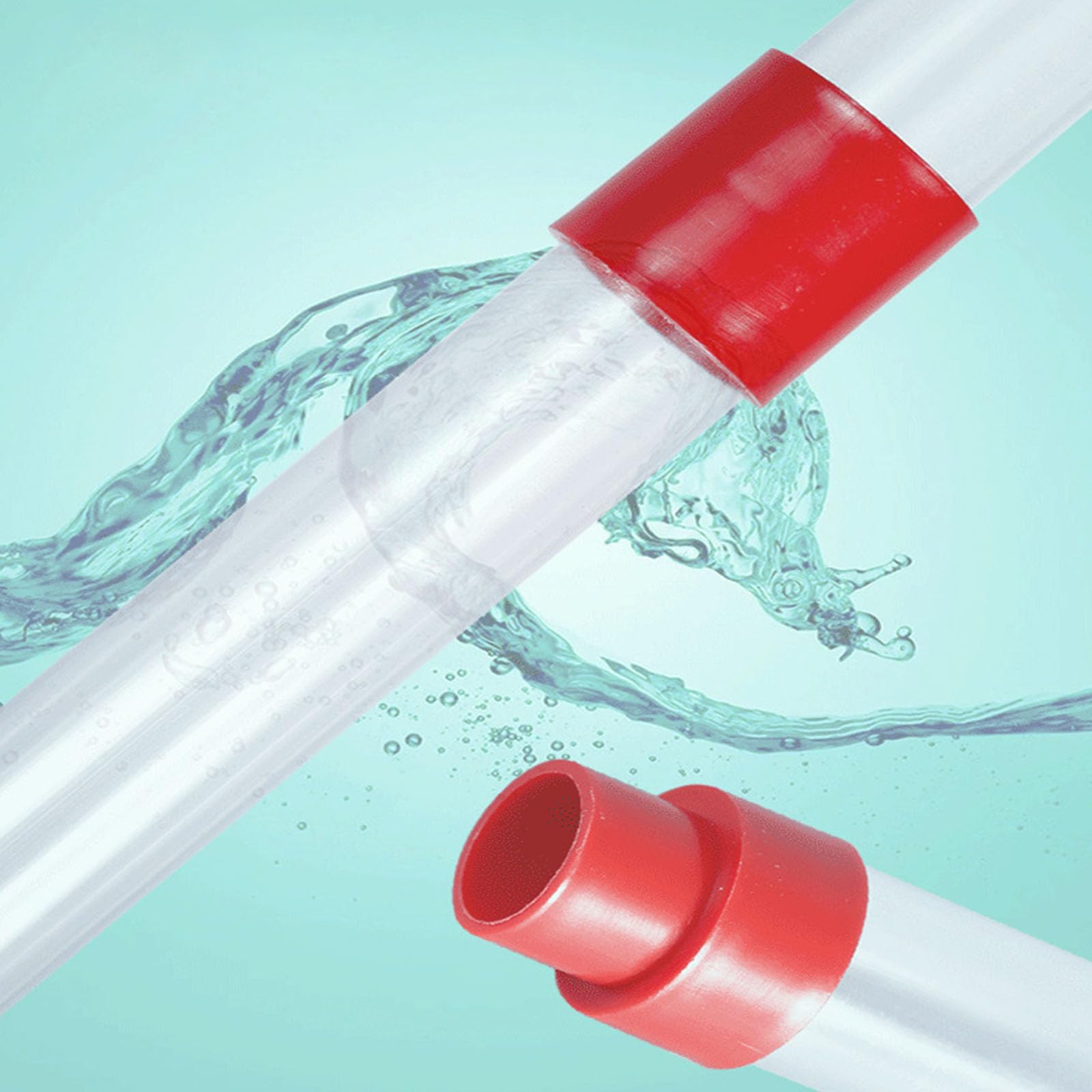 Herramienta de limpieza de gravas para acuarios de cambio de agua, para mantenimiento de arena y control de circulación de agua, multifuncional para circulación de acuarios