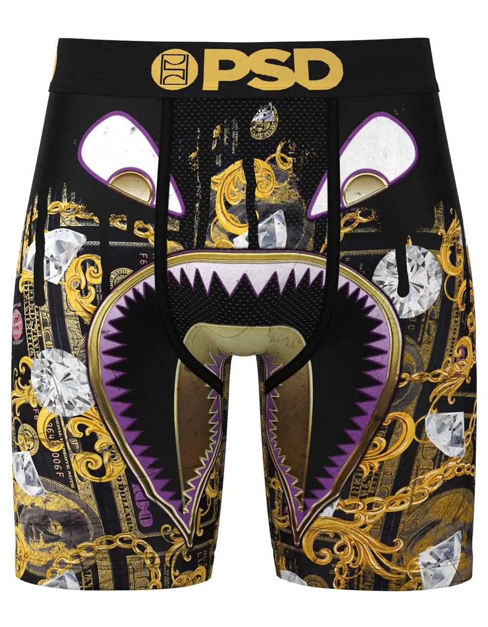 Psd Men's Multi | Wf Money Hungry Wf Money Hungry Boxer Briefs, Multi, S, S