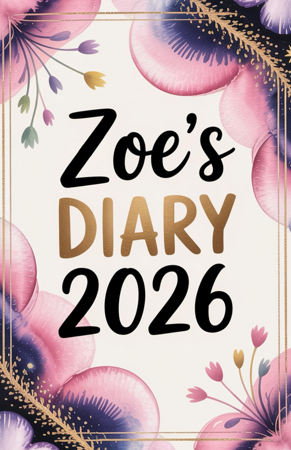 Zoe Diary: Zoe's Diary, Zoe Gift, Diary for Zoe, Zoe Christmas Gift, Zoe Birthday Present