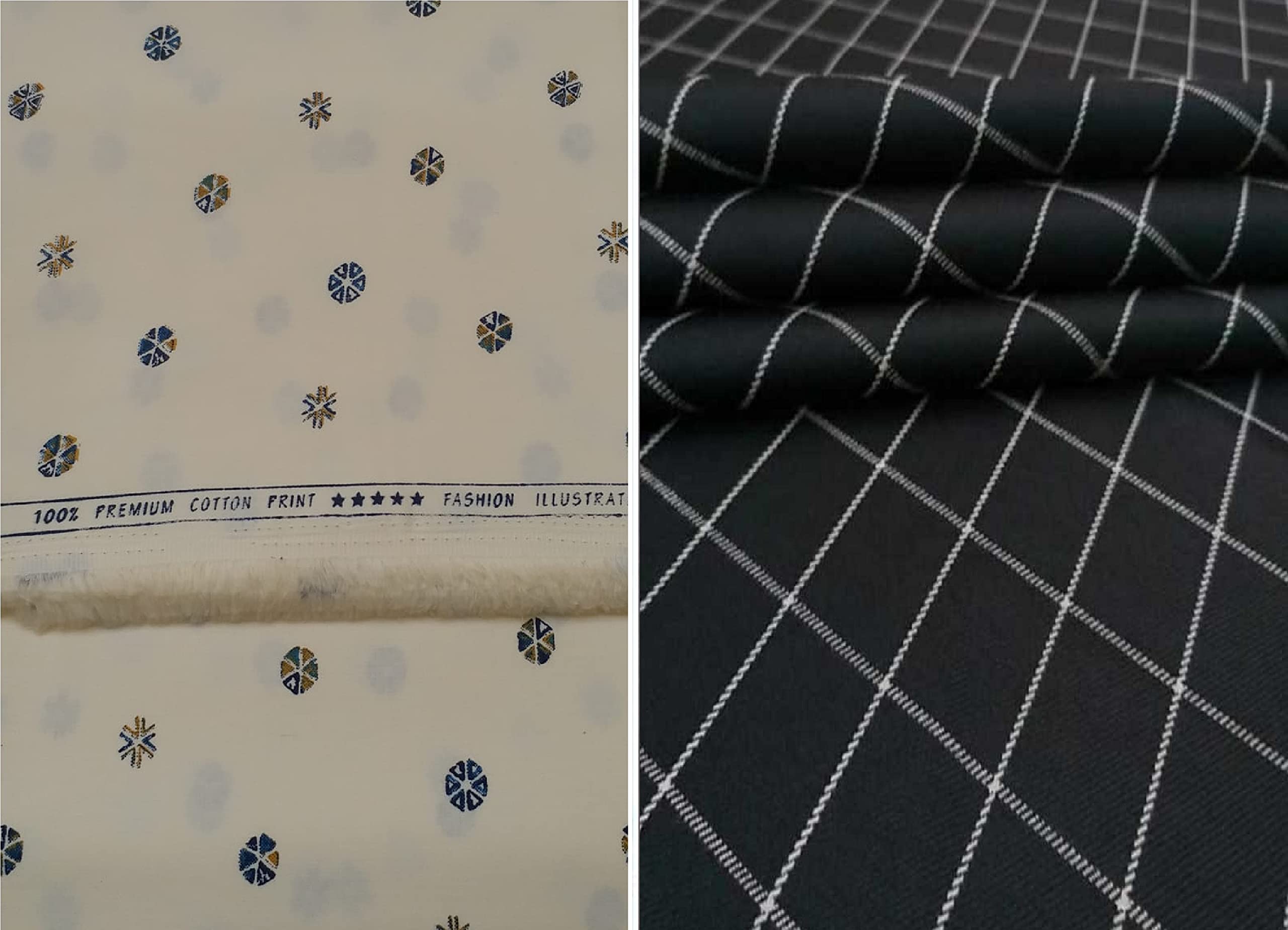 pri & su cottlinns Pri & Su CottLinn Combo fo Giza Cotton Floral Shirt 600027 & Trouser 90027-picture-7