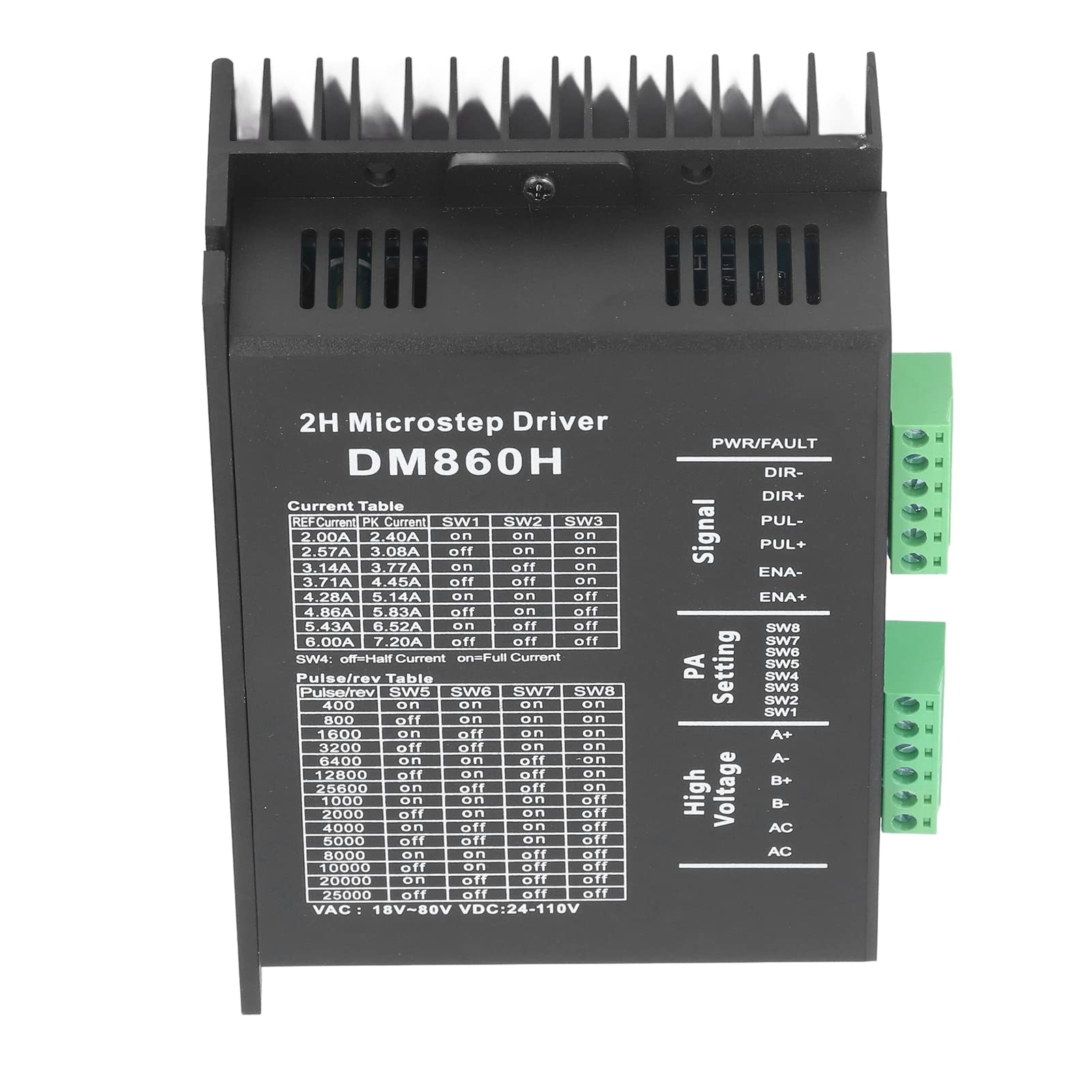Driver Motore Passo-passo 57 86 Dm860H 57 86 Controlli di Fase del Controller Steppa