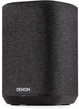 Denon Home 150 Wireless Smart Speaker Compact Design, Wi-Fi & Bluetooth, HEOS Built-in, Alexa Built-in, Siri & AirPlay 2, Spotify Connect, Multi-Room Support, Black