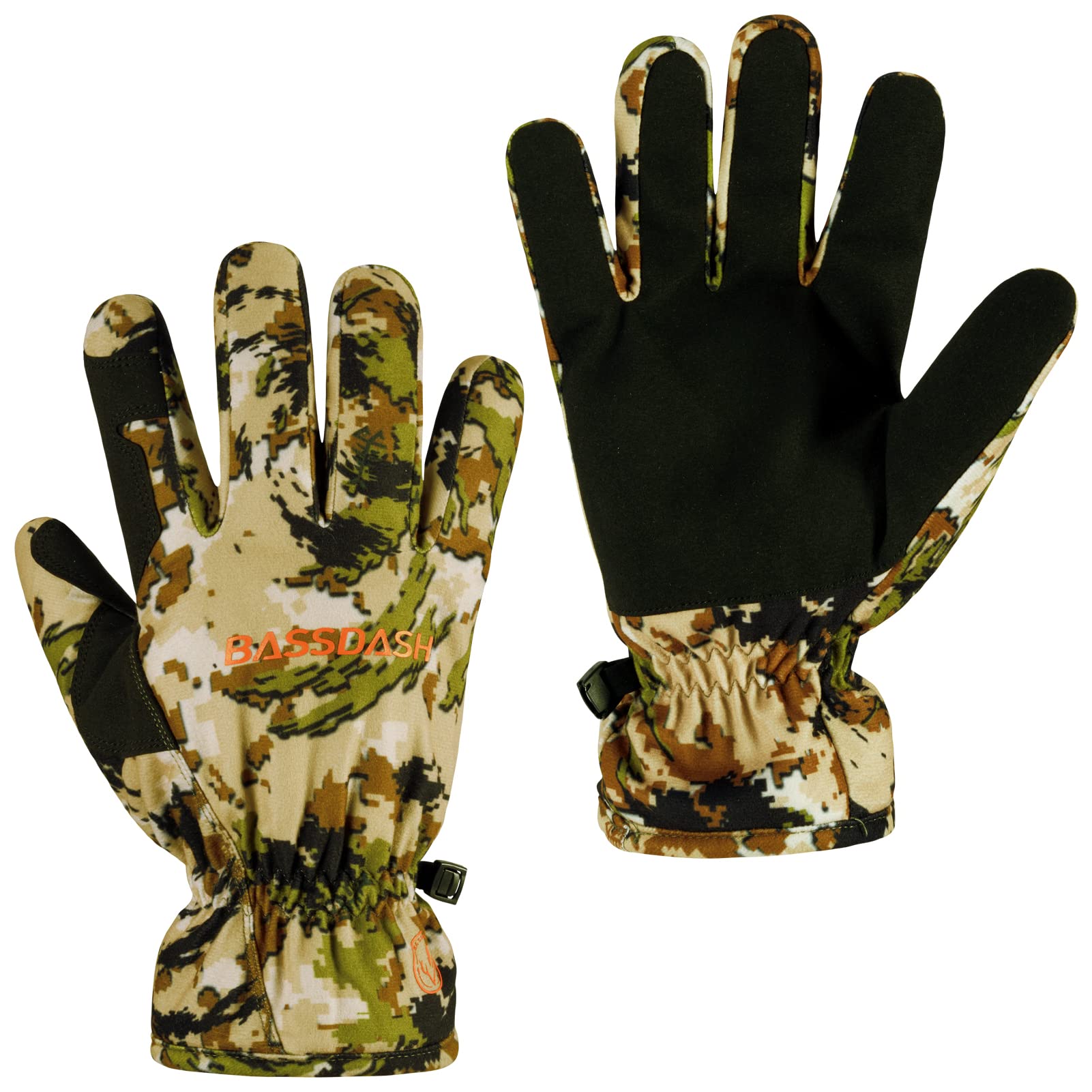 Guantes de caza aislados para hombre Guantes de camuflaje impermeables para clima frío Actividades al aire libre HG02M