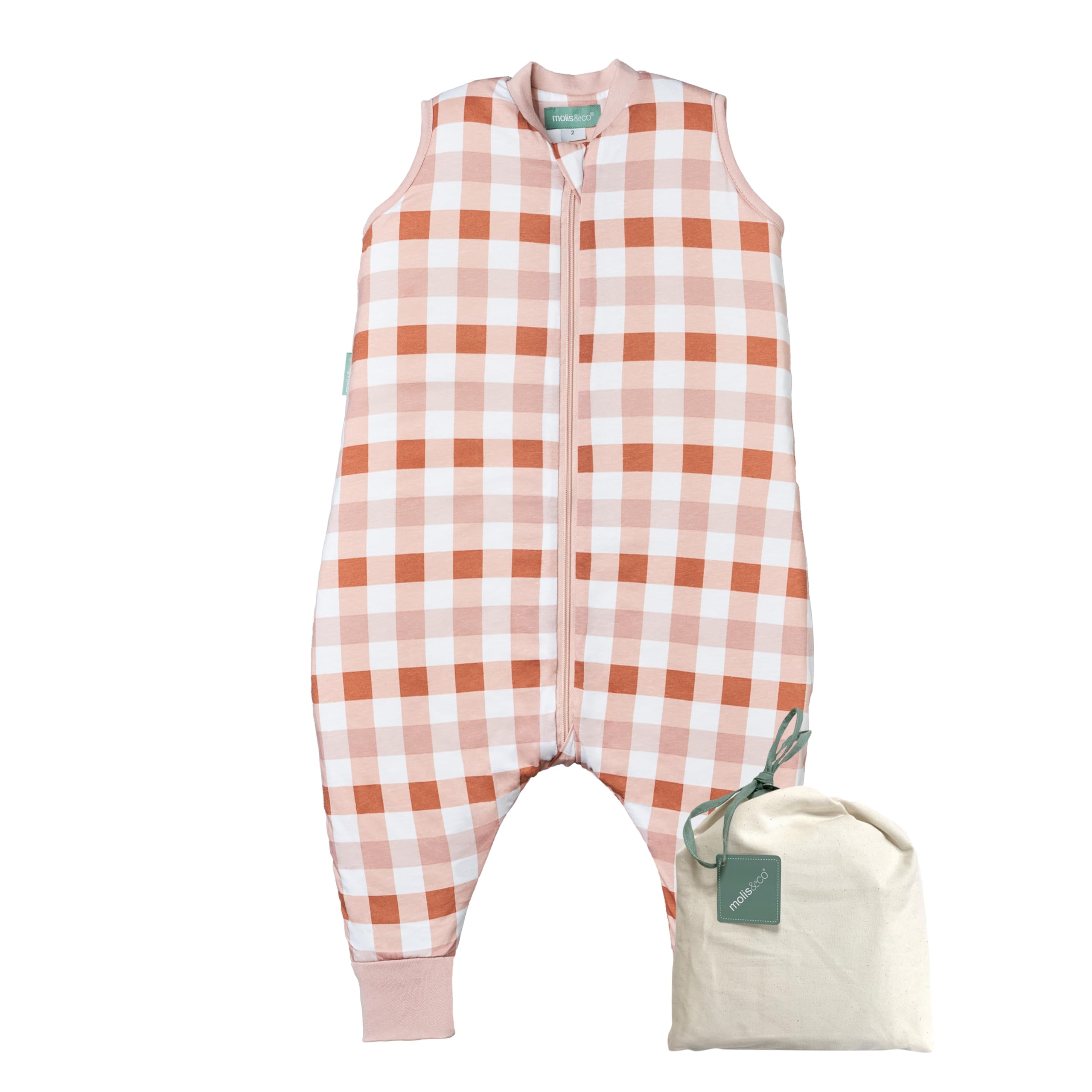 molis&co - Pijama Manta con Pies 1.0 TOG - 80 cm (2 años) - Ideal para Primavera y Otoño - 100% Algodón (Oeko-Tex 100) - ABC — view 19