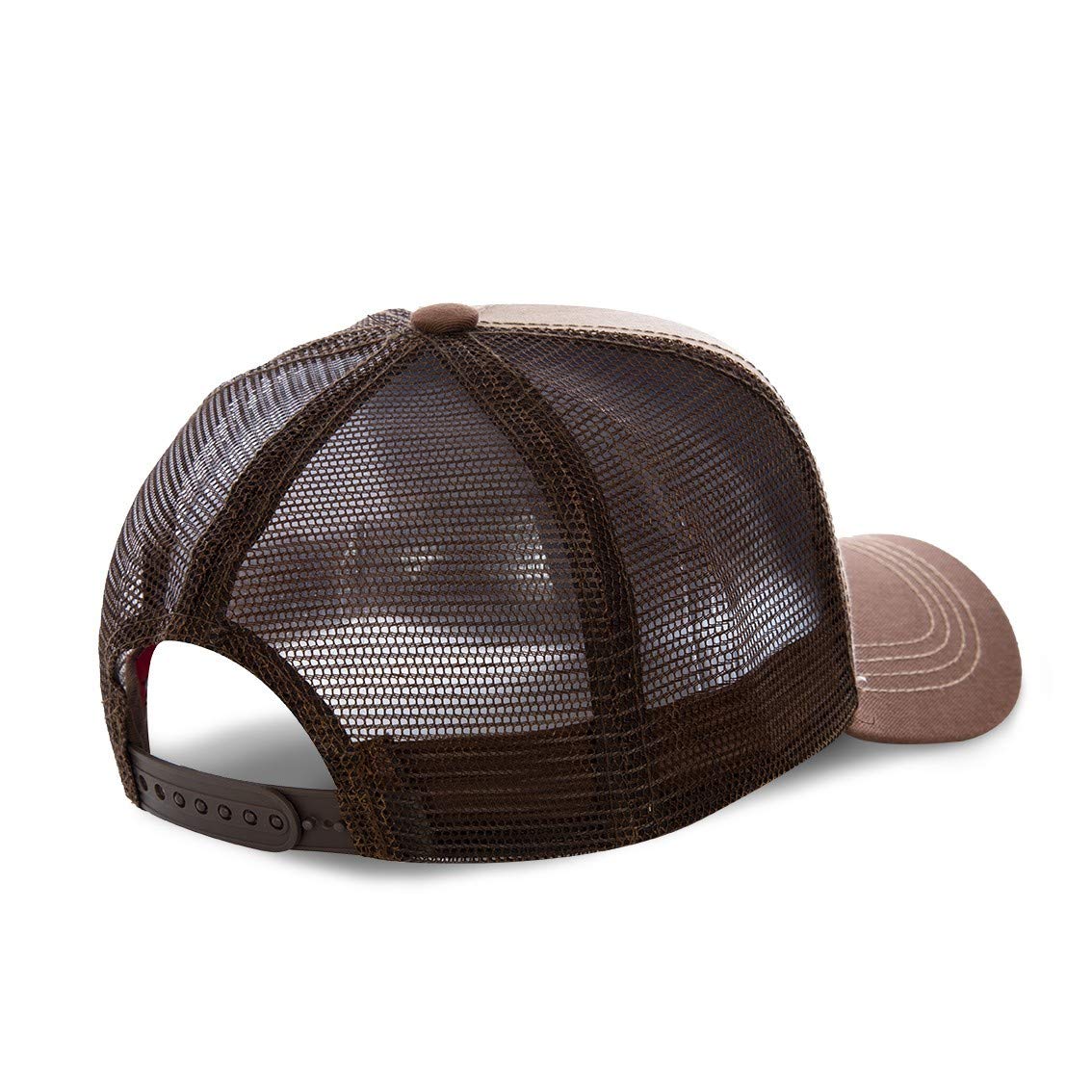 Capslab Looney Tunes Berretto da Camionista Taz per Bambini Cappellino Regolabile in Rete Marrone