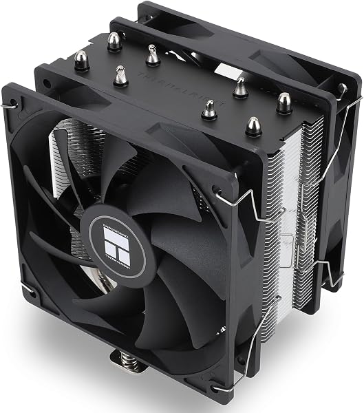 Thermalright TR Assassin X 120R SE PLUS, caloducs 4×6 mm, ventilateurs silencieux PWM 120 mm Refroidisseur CPU à air avec roulement S-FDB, technologie AGHP, pour AMD AM4 AM5/Intel 1700/115X/1200/1851 - 2