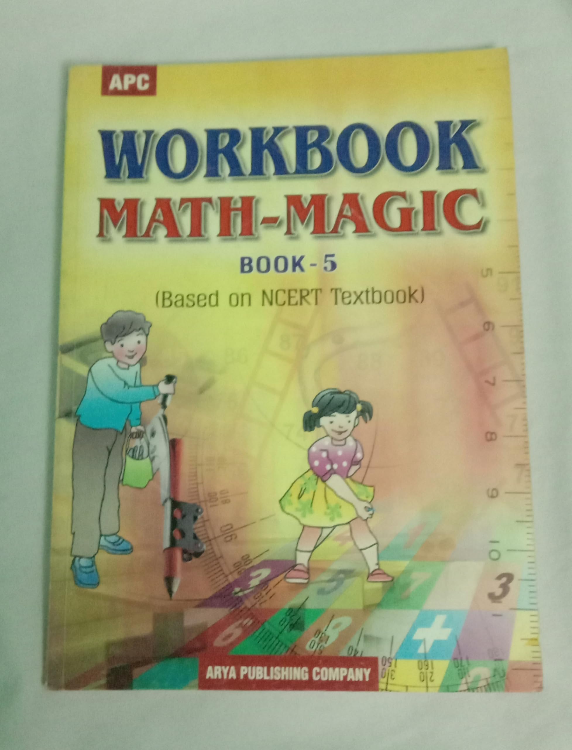 Workbook Math-Magic For Class 5 (Based on NCERT Textbook) - Examination 2023-2024