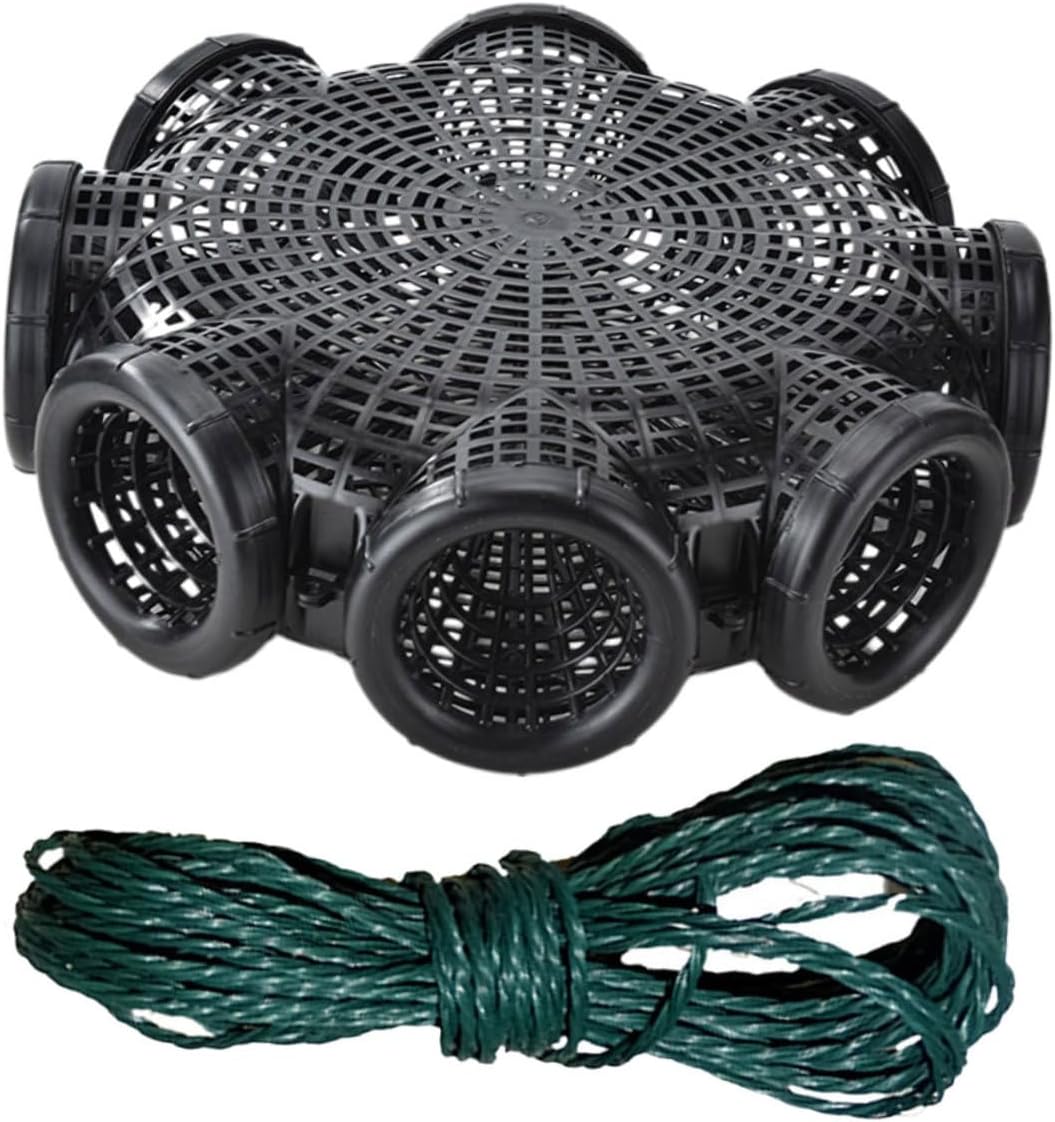 Innovative Lure Holder Cage Fishing Bait Feeder Hollow Design for Deep Bait Placement for Fishermen