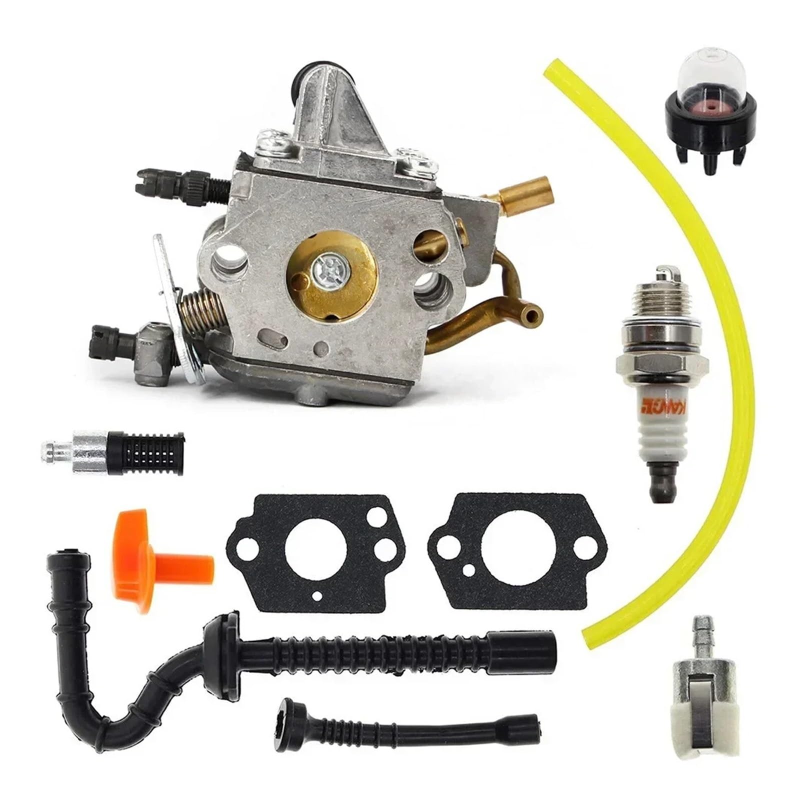 Carburetor Gasket Kit Compatible For Sthil MS192 MS192T MS192TC Chainsaw For Zama C1Q-S258 1137-120-0650