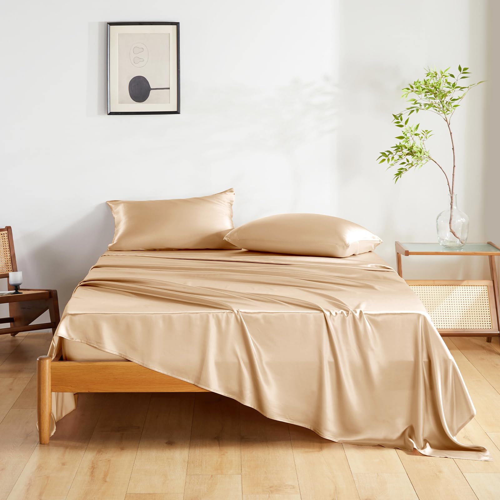 THXSILK Silk Sheet Set Queen