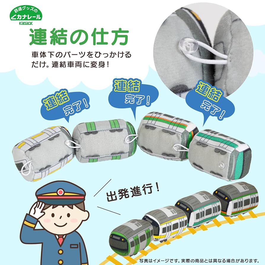 鉄道グッズセット Amazon | 鉄道グッズ ぬいぐるみ トレだま JR 4個セット (E235系