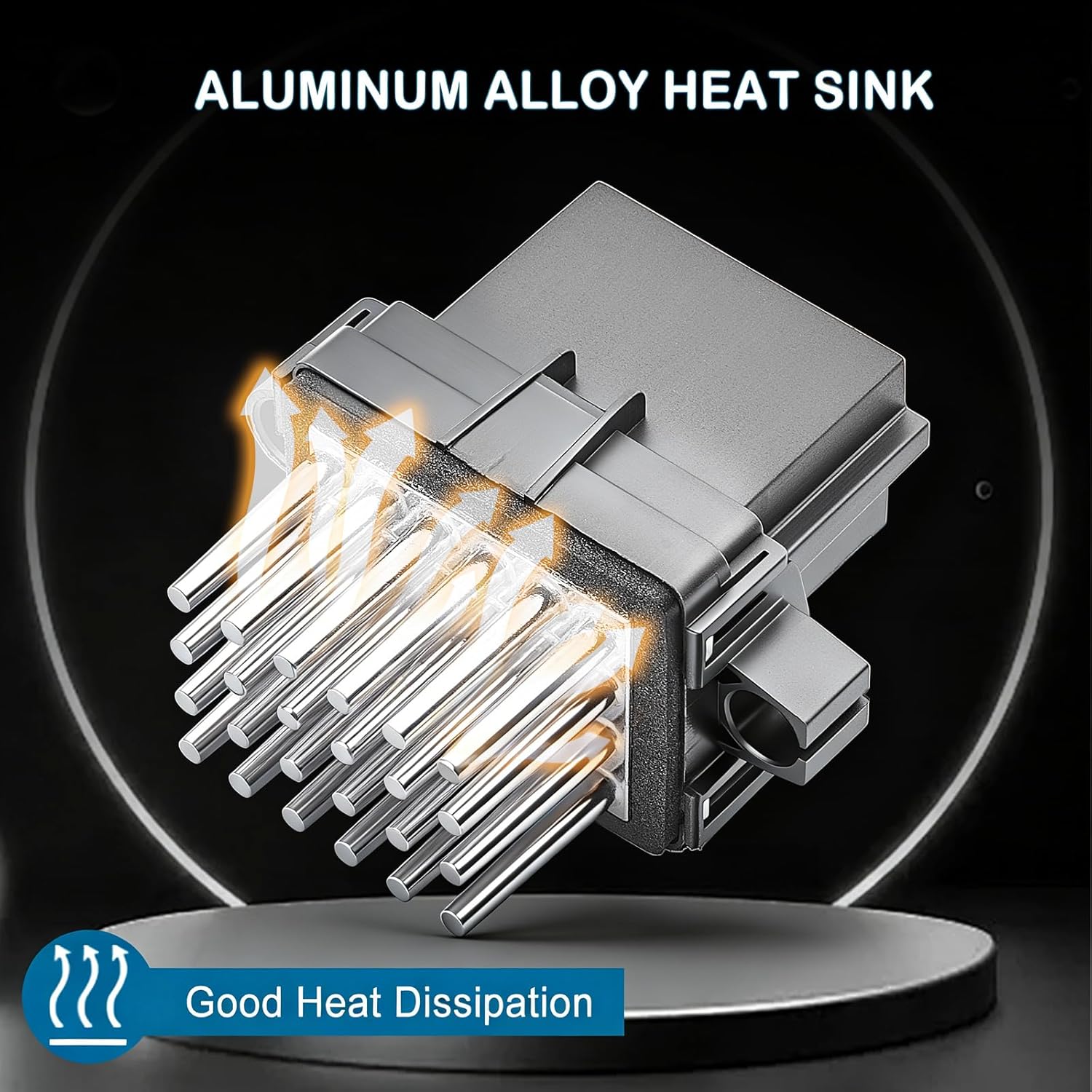 Blower Motor Resistor for Chevrolet Silverado 1500 Suburban Tahoe Camaro Equinox/GMC Sierra 1500/Yukon/Buick/Cadillac/Dodge/Chrysler/Opel 2007-2013 Replace#15141283 13598134