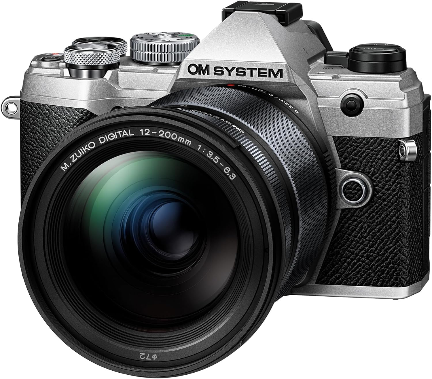 OM System M.Zuiko Digital Ed 12-200mm F3.5-6.3, Zoom Micro 4/3, Noir | Objectif photo polyvalent 16.6x, ultra compact, résistant aux intempéries, compatible Olympus OM-D et Panasonic G-Series