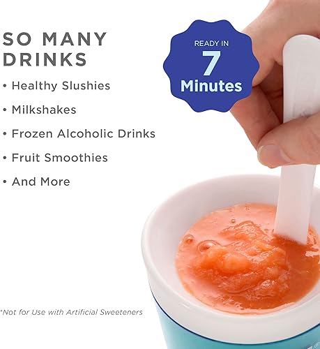 Vista 9 de Fábrica de batidos Zoku Slush y Shake Maker, color naranja, Púrpura