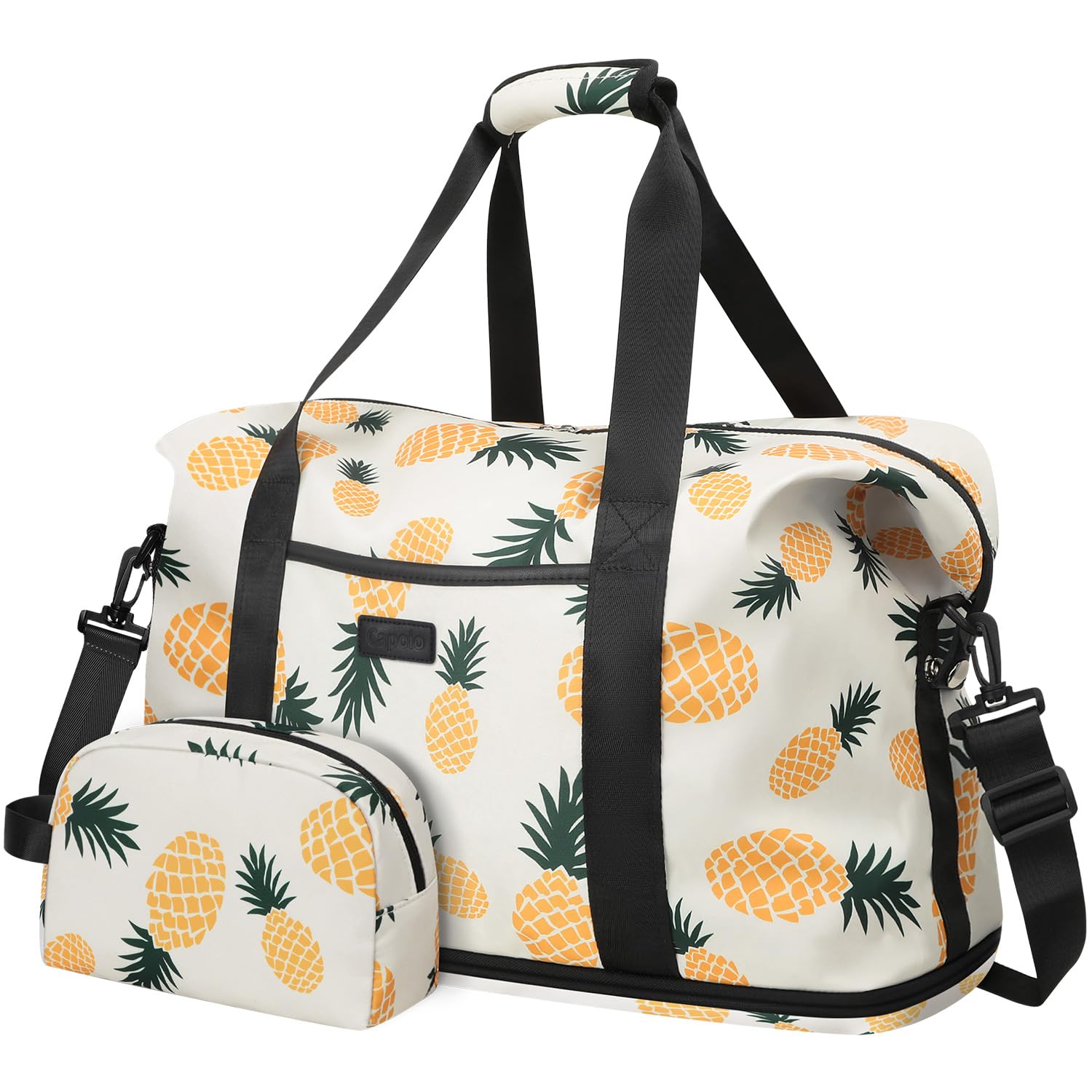 Expandable Travel Duffle Bags Weekender Overnight Bags for Women Men Hospital Bag for Women Labor Delivery with Toiletry Bag Waterproof