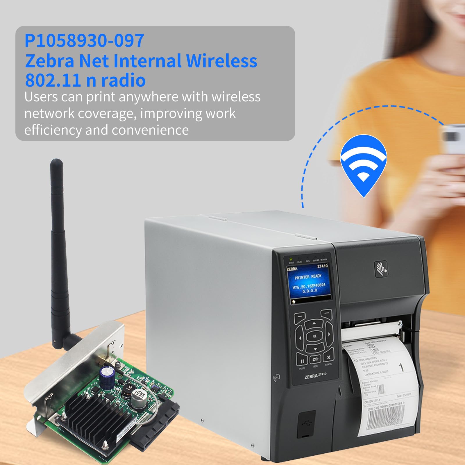 Amazon.com: P1058930-097A Zebra Net Internal Wireless Module