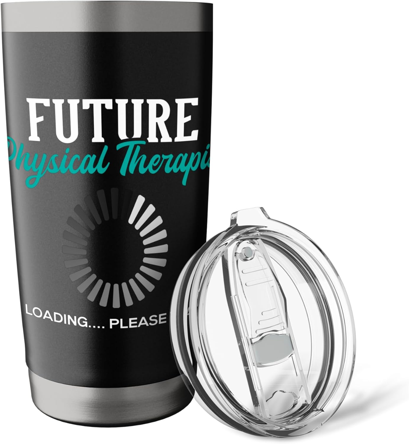 Future Physical Therapist - Physical Theraphy Student PT Stainless Steel Insulated Tumbler - Image 5