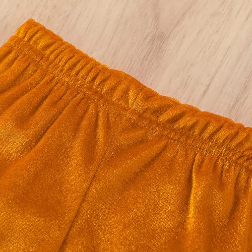 Miniatura 6 de Ropa de Halloween para bebé niña de 0 a 6 años, sudadera de calabaza, camisetas, camisetas y pantalones acampanados, conjunto de ropa de otoño