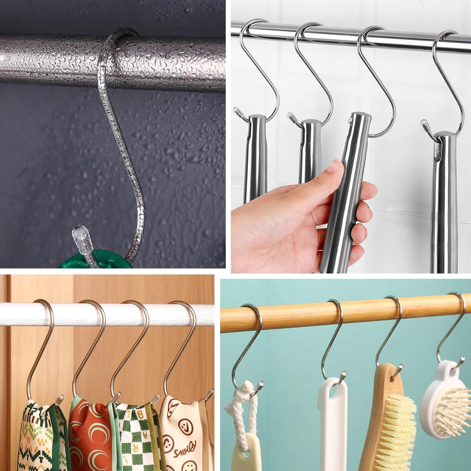 S Hooks Heavy Duty GAViA 10 Pack S Shaped Hooks Heavy Duty S