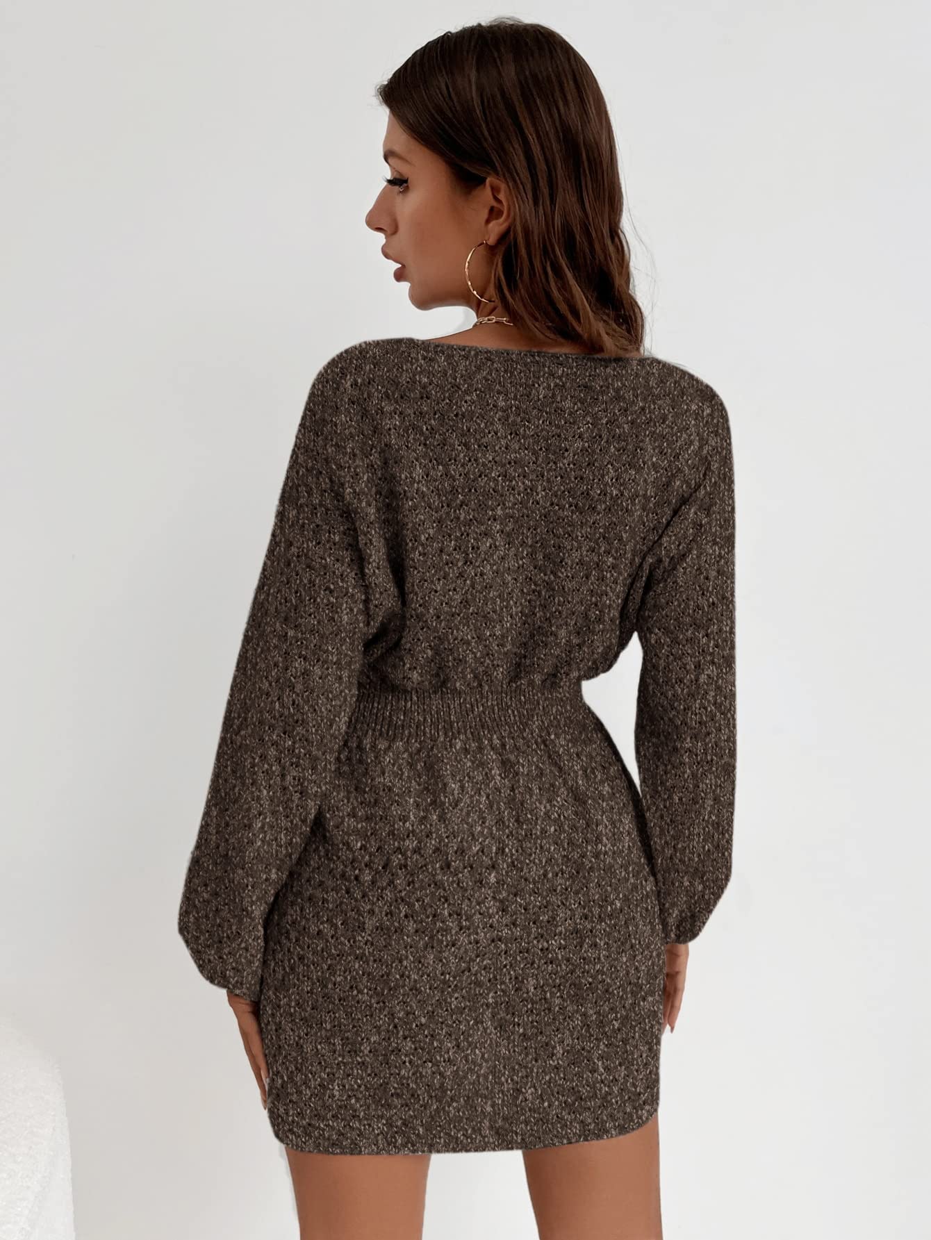corset waist sweater dress Plus Size Corset Waist Long Sleeve Sweater Off Shoulder, Luisa Corset Mini Dress in Ivory, Size 1X, For Brunch