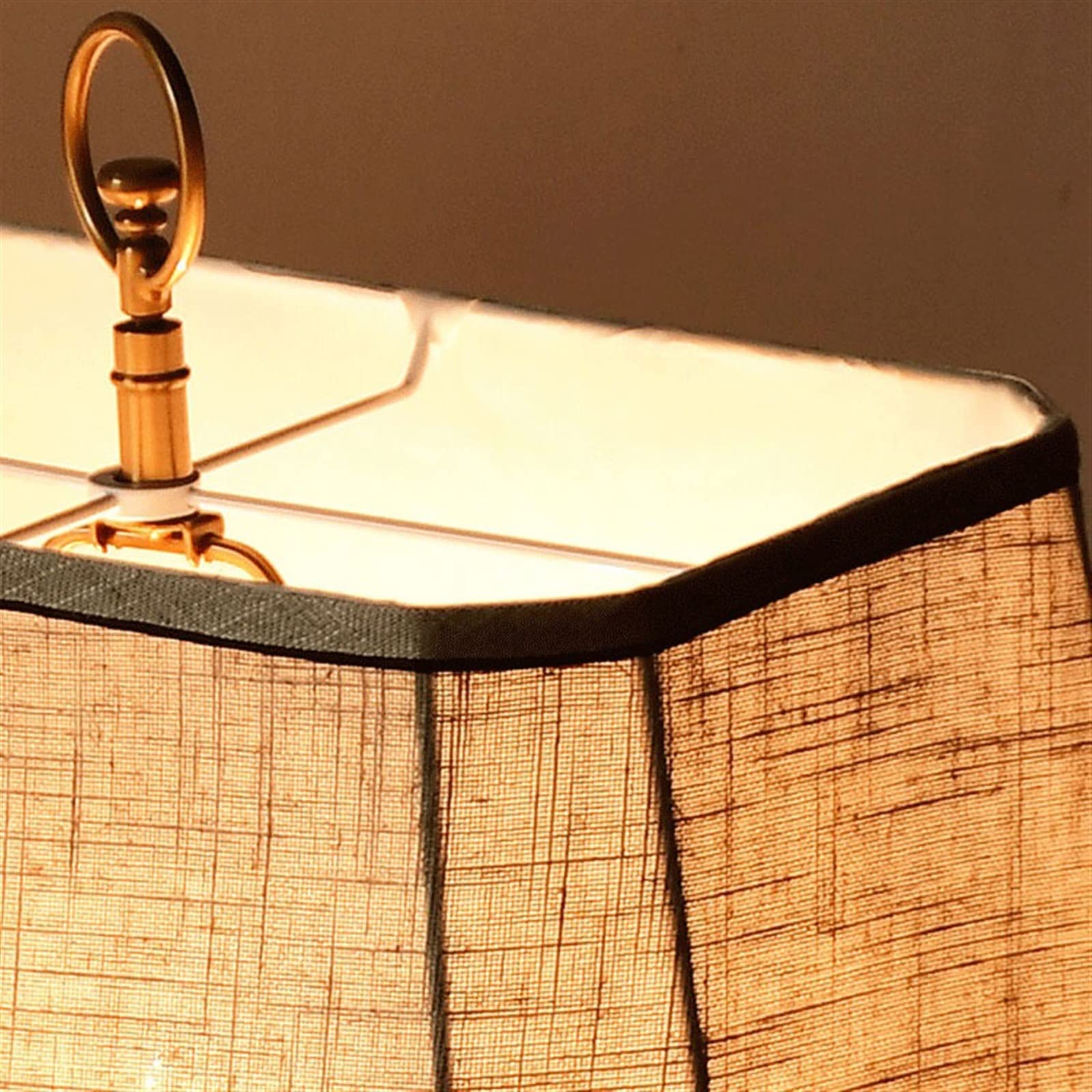 Lampa standingowa Wysokiej jakości prosta dekoracja wnętrz lampa stołowa miękkie światło lampka nocna do sypialni klosz z tkaniny Lampa stołowa nocna