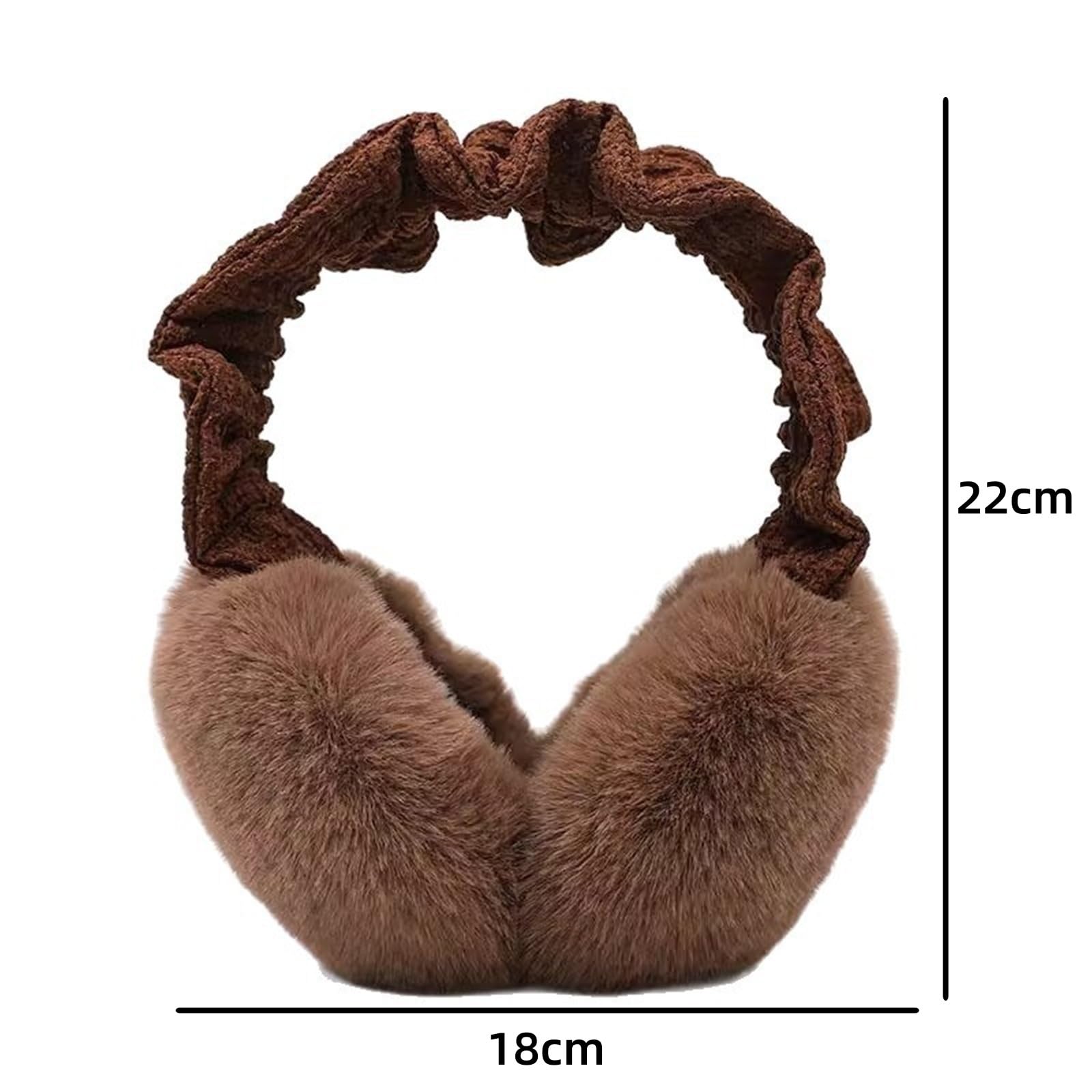 Cache Oreille Protège-Oreilles Cache-oreilles Chauds Et Épais En Peluche For Une Utilisation À L'extérieur La Maison Classique Chaud