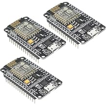 JacobsParts 3-Pack ESP8266 NodeMCU LUA CP2102 ESP-12F Internet WiFi Development Board Open Source Serial Wireless Module