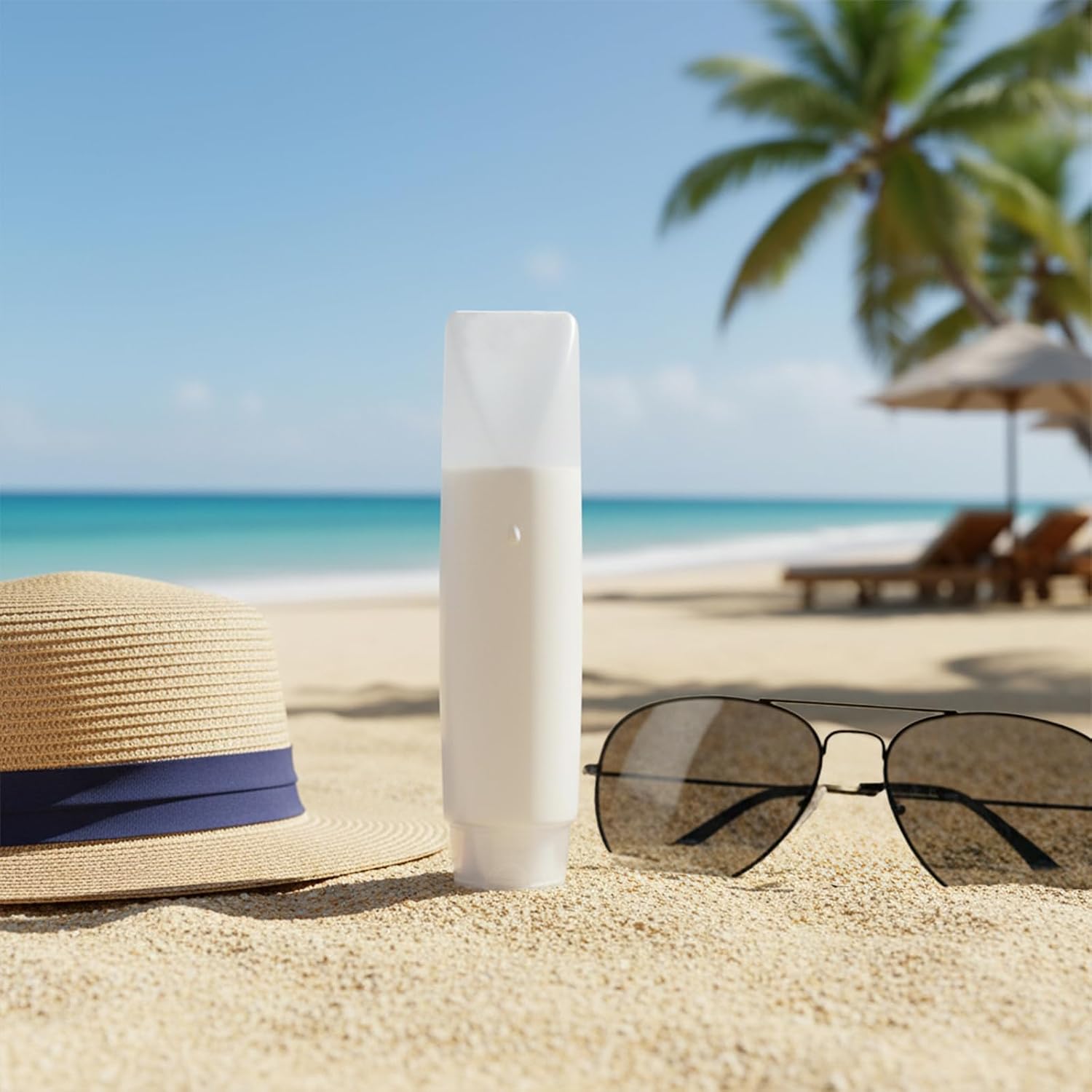 1.7 oz/ 1 oz Travel Bottles Empty Refillable Toothpaste Tubes image 4