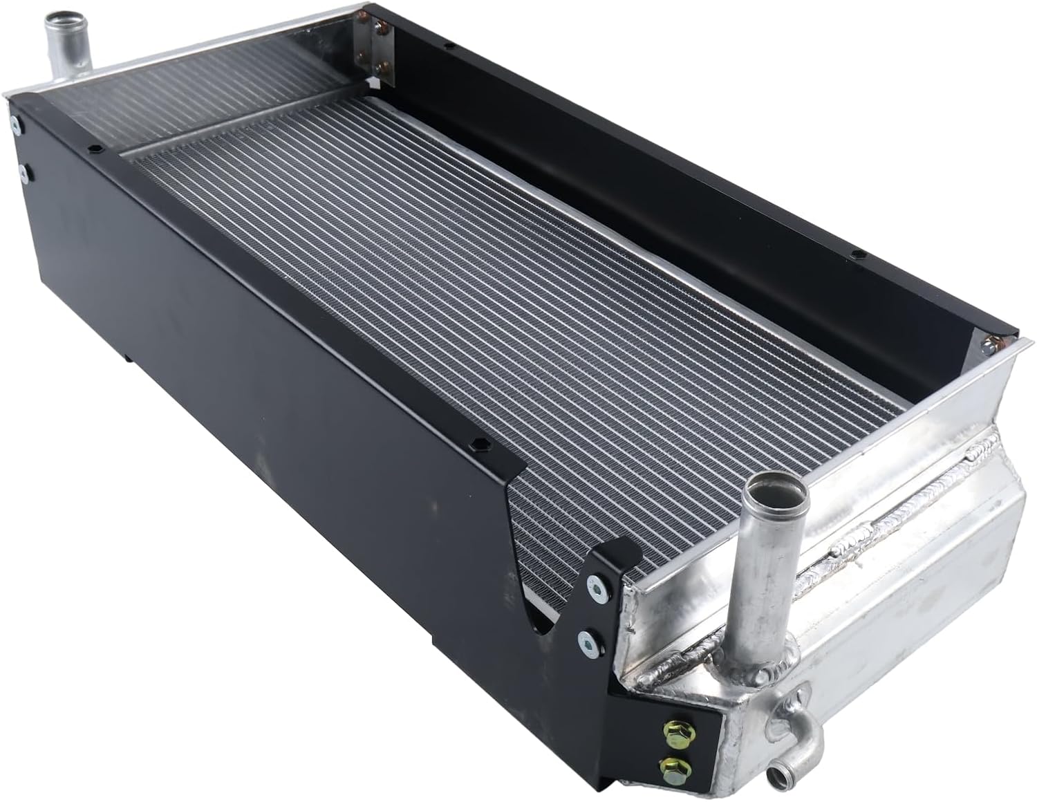 Water Tank Radiator 6686077 6734100 7152356 Compatible with Bobcat S150 S150G S160 S160G S175 S185 S205 T180 T180G T190 TB85 TB90 TB100 TB110 TB120 Skid Steer Loader