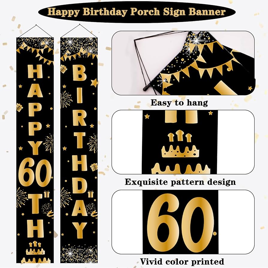 Amazon.com: 60th Birthday Decorations for Men Women, Black Gold 60th Birthday Party Decorations Kit with Happy Bday Backdrop Door Banners, 60 Number Balloons, Cheers to 60 Year Old Party Supplies : Toys amazon-com-60th-birthday-decorations-for-men-women-black-gold-60th-birthday-party-decorations-kit-with-happy-bday-backdrop-door-banners-60-number-balloons-cheers-to-60-year-old-party-supplies-toys