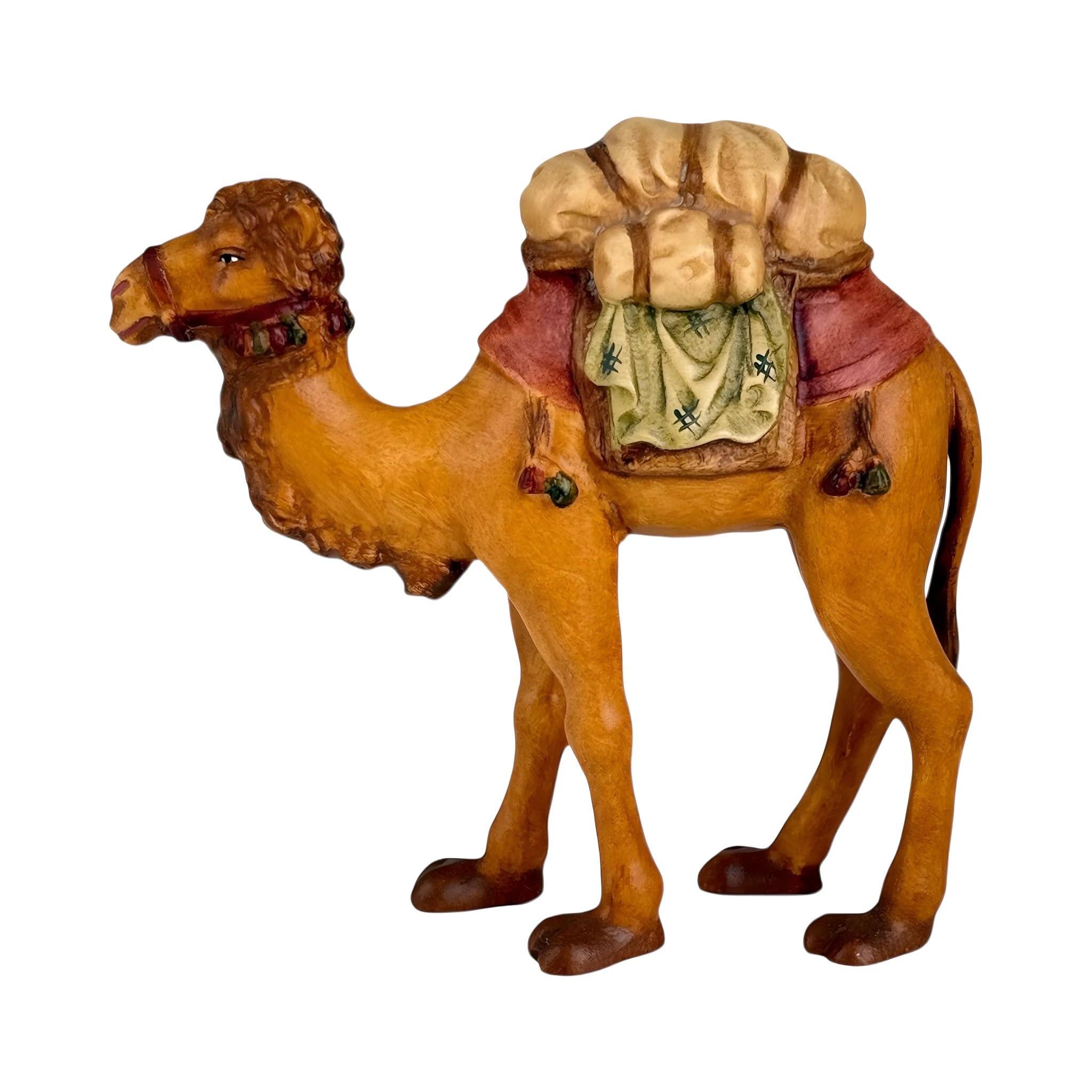 Maple Wood Camel for Nativity Scene by Dolfi