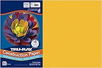 Vista 39 de Tru-Ray® Papel de construcción, 12.0 in x 18.0 in, 50% reciclado, azul atómico, paquete de 50